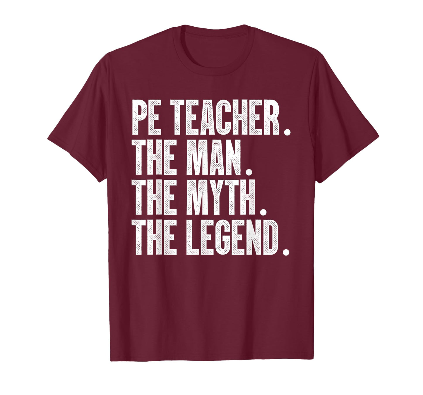 Cool PE Teacher Art For Men Boys Physical Education Teacher T-Shirt