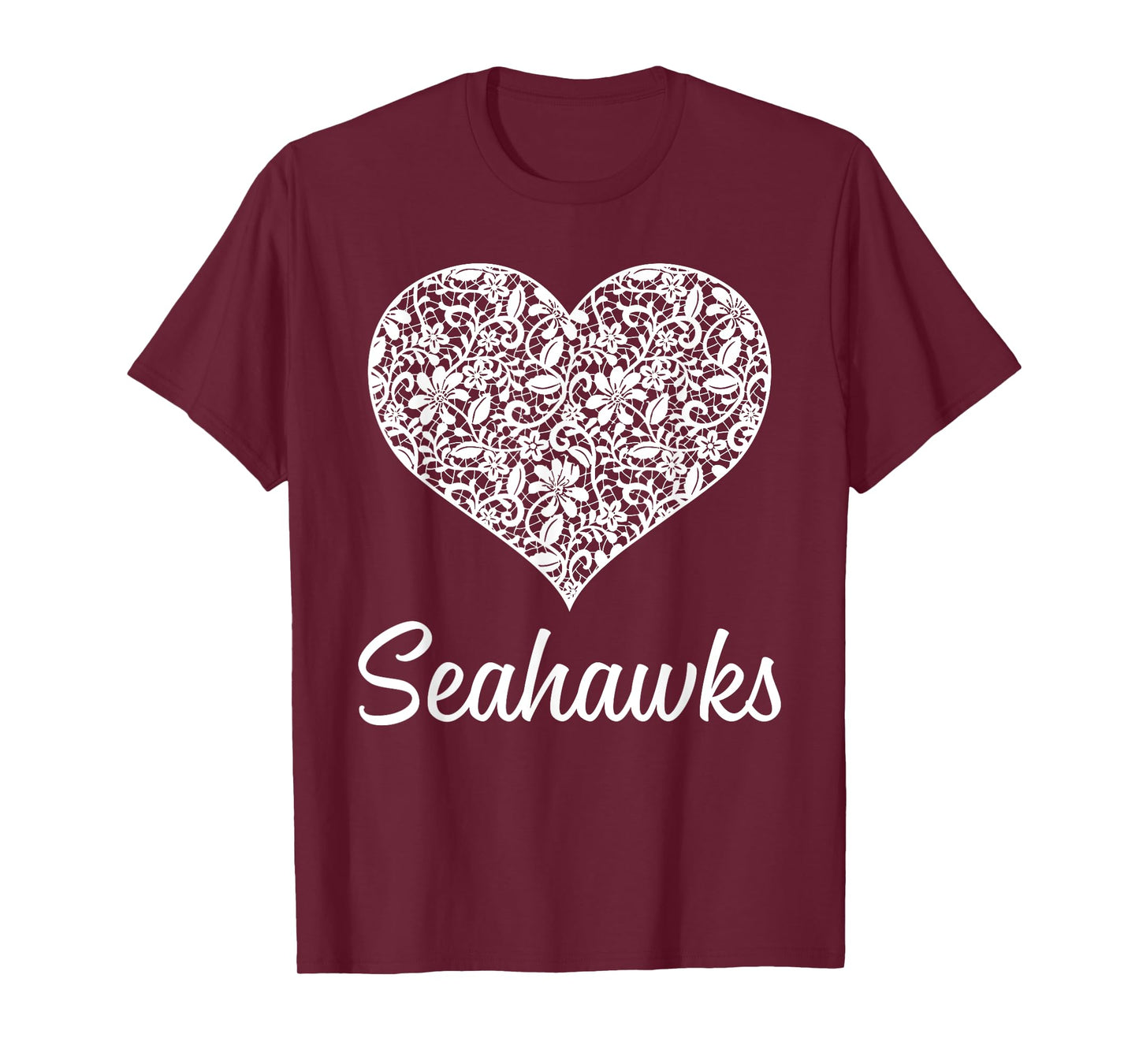 Seahawks Southside Lace Heart HS T-Shirt