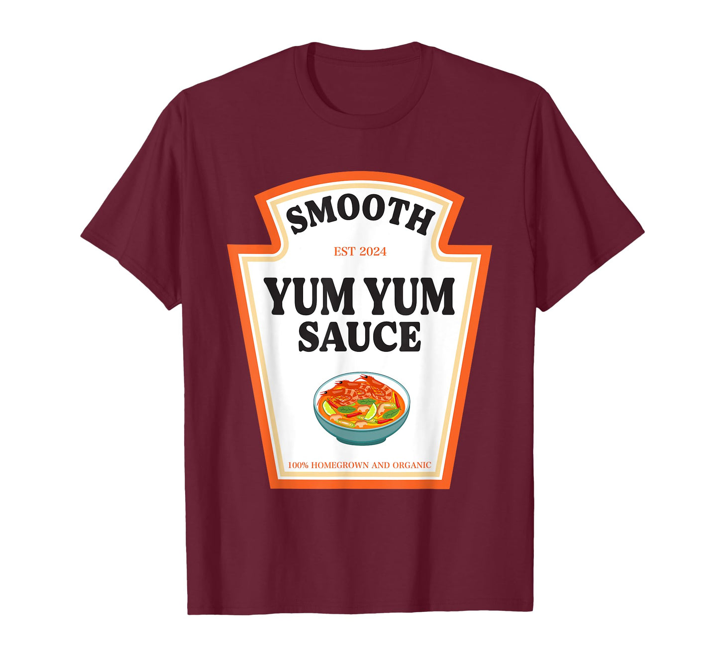 Smooth Yum Yum Sauce Condiment Costume Party Matching T-Shirt