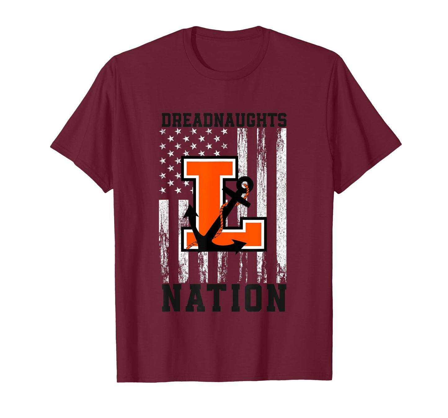 Lakeland Dreadnaughts Logo Nation HS T-Shirt