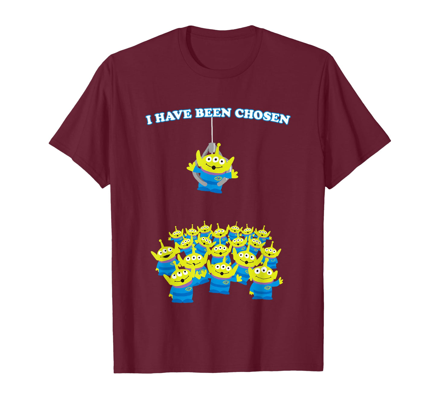 Disney Pixar Toy Story I Have Been Chosen Cute Aliens Logo T-Shirt