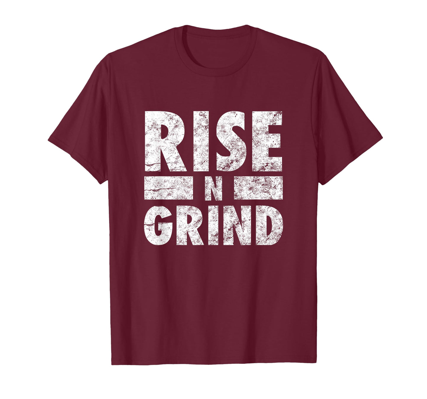 Rise N Grind: Cool Workout T-Shirt