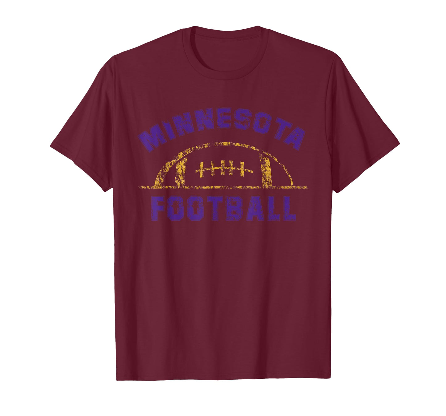 Minnesota Football | End Zone Game Day Distressed Vintage T-Shirt