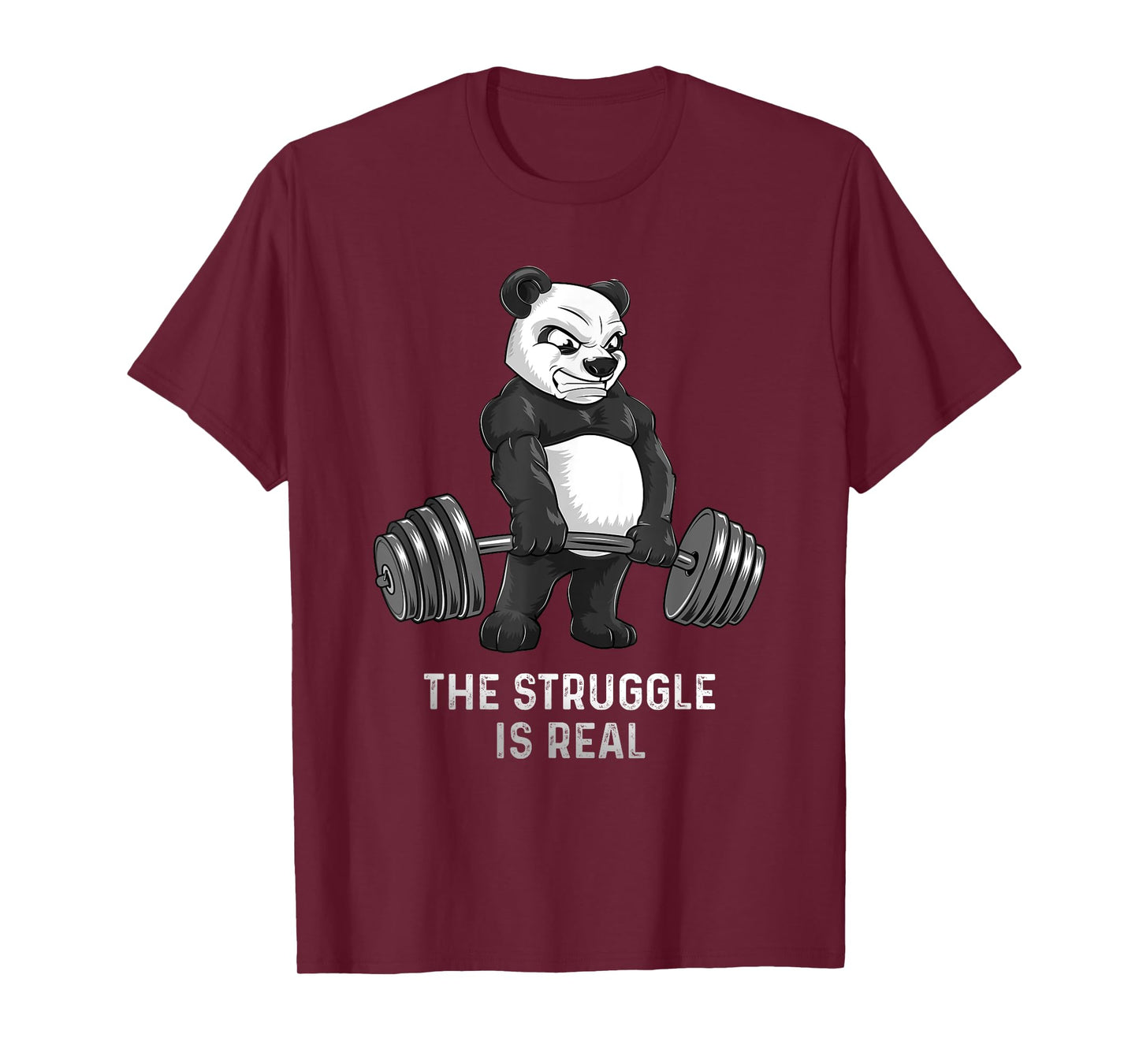 Panda Bear Deadlift SHIRT Powerlifter Funny Bodybuilding T-Shirt