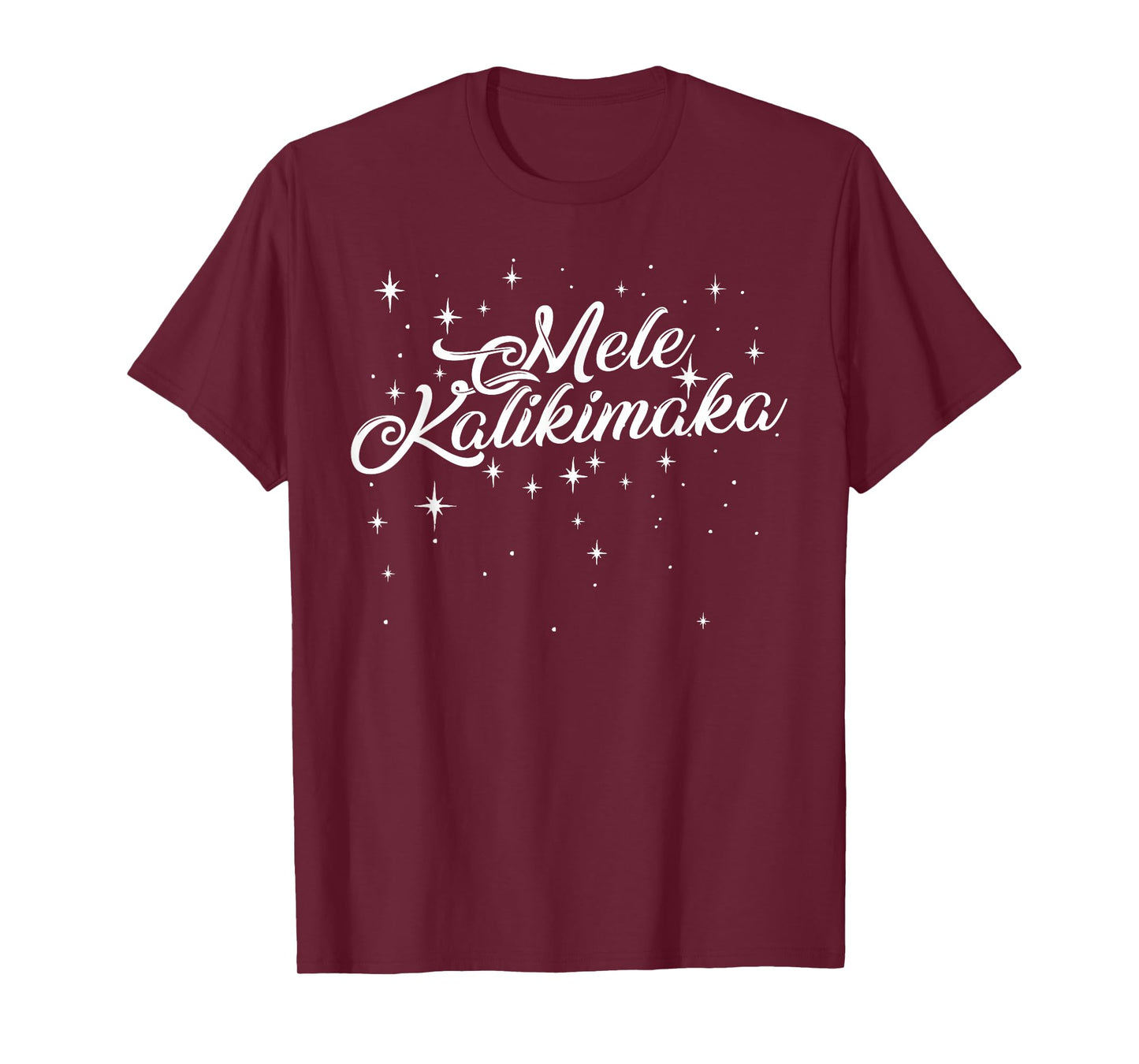 Retro Mele Kalikimaka Hawaiian Family Christmas Party T-Shirt