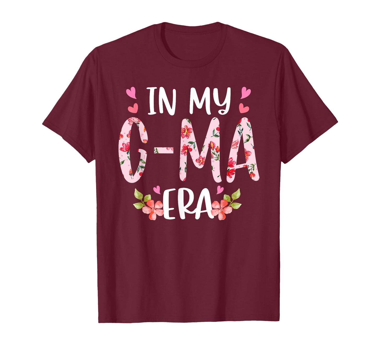 In My G-ma Era Floral Mother's Day Flower Girly Women T-Shirt