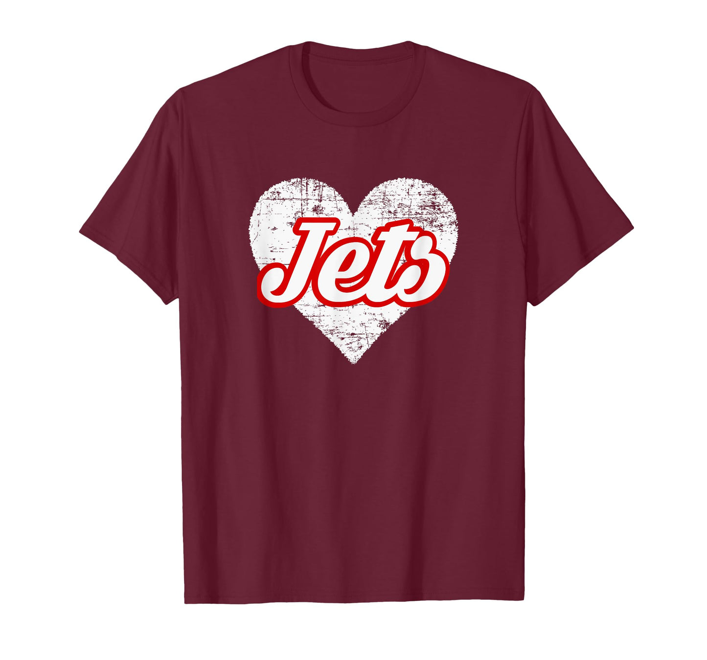 Adams Central Jets Over Heart T-Shirt