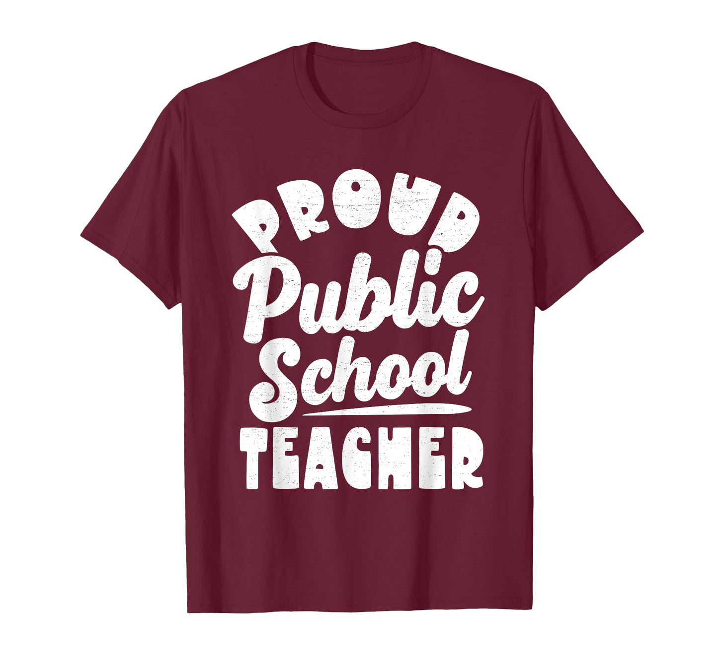 Public School Teacher Vintage Public Education Pride T-Shirt
