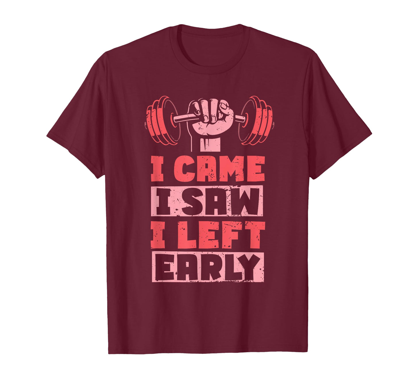 Weightlifting Funny Gym Workout Women Exercise T-Shirt