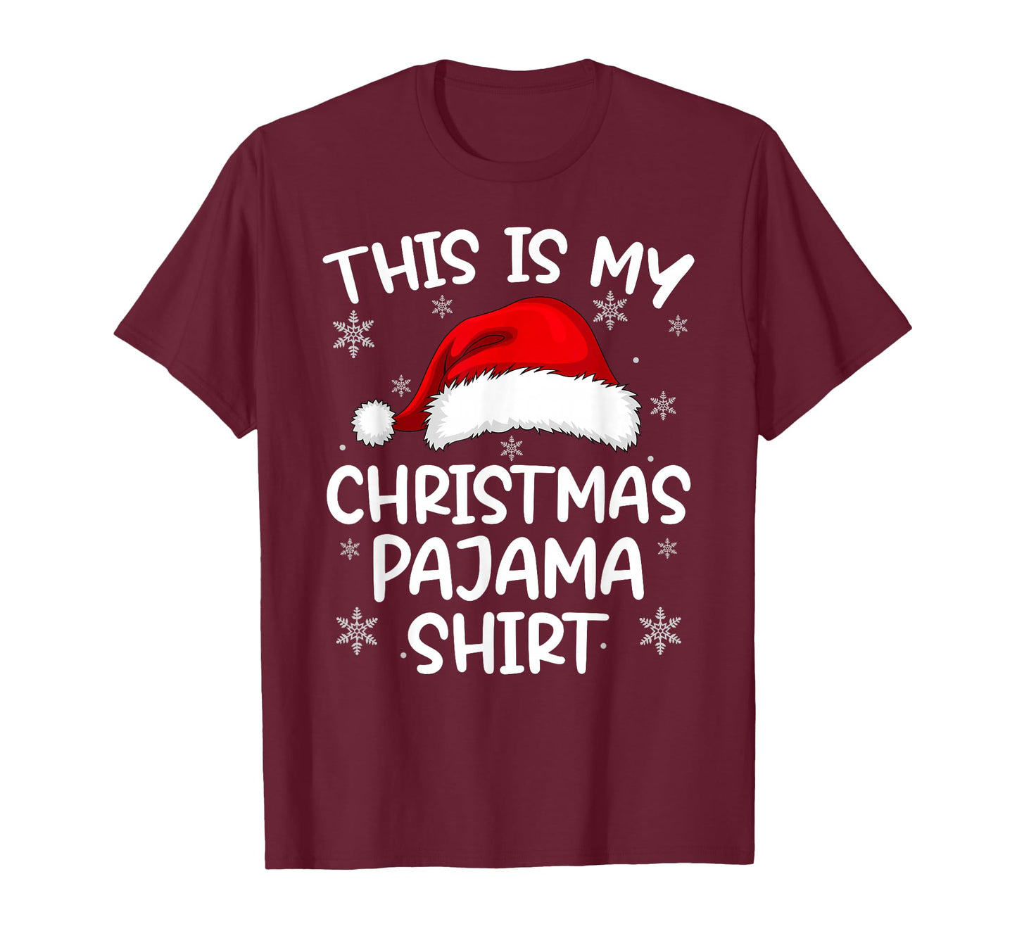 This is My Christmas Pajamas Family Xmas Pjs Men Women T-Shirt