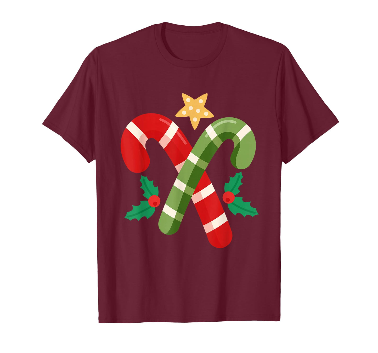 Candy Canes Christmas Holiday Christmas T-Shirt