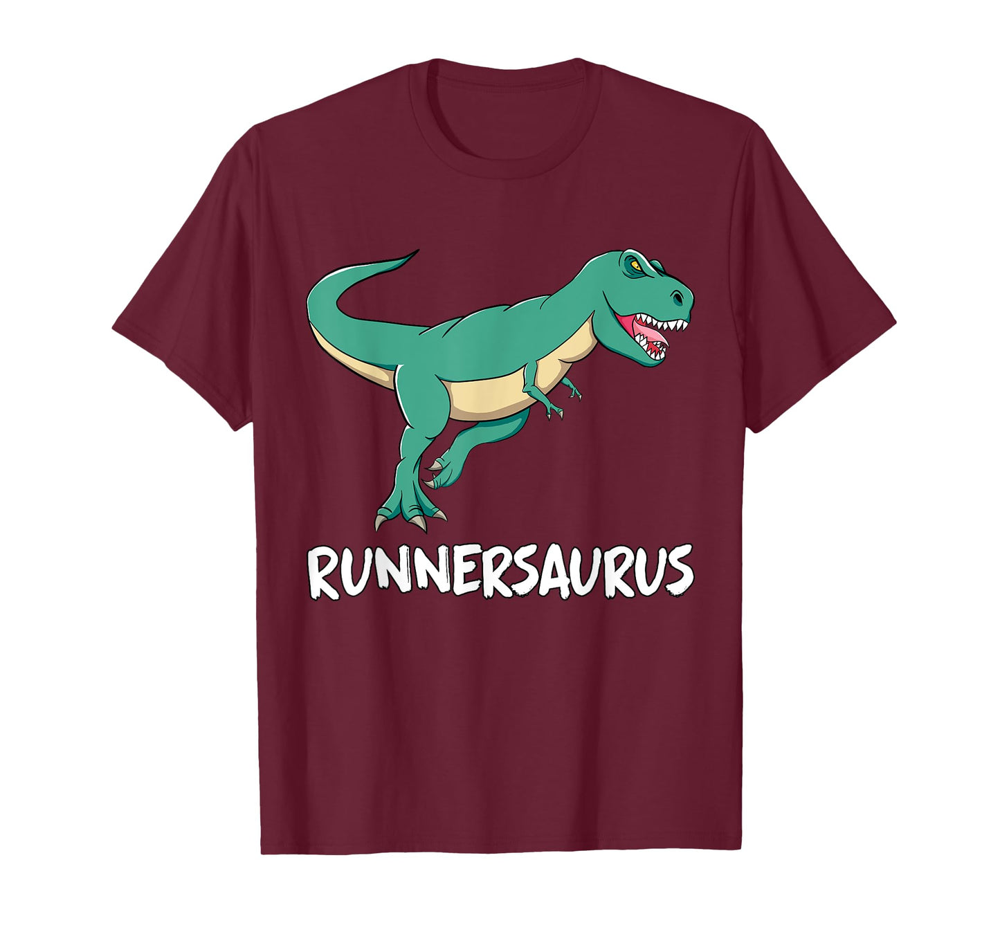 Dinosaur T-Rex Dino Funny Exercise Cardio Running Motivation T-Shirt