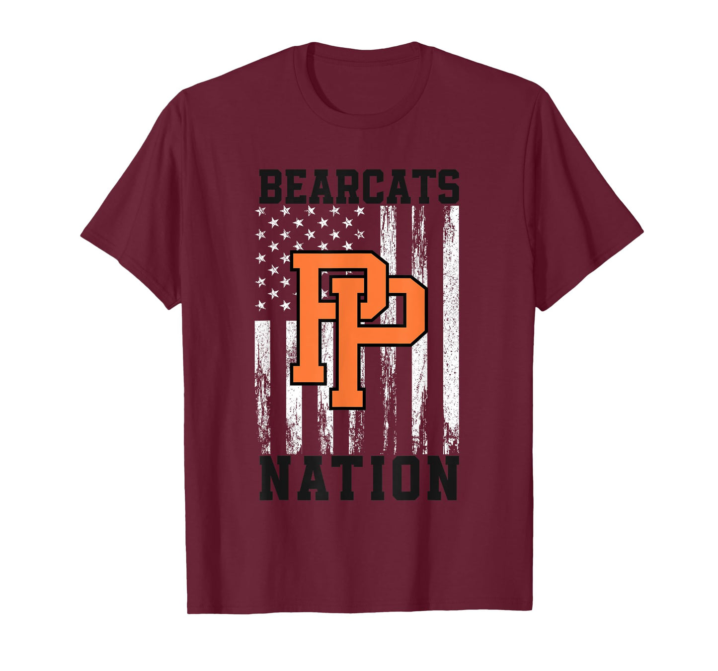 Pilot Point Bearcats Logo Nation HS T-Shirt