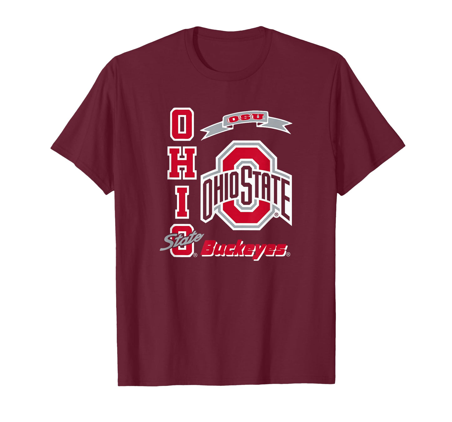 Ohio State Buckeyes Classic Black Officially Licensed T-Shirt