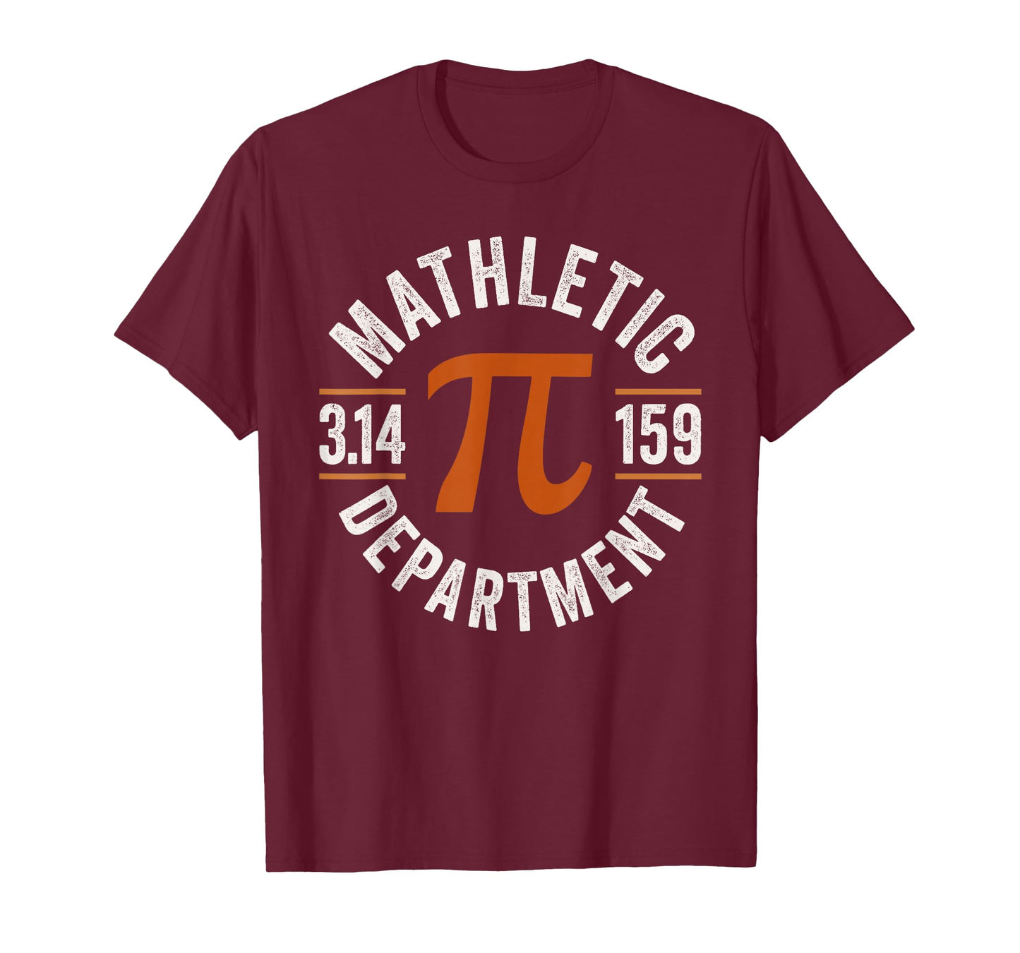 Pi Shirt Teacher Mathletic Department Vintage 3.14 Pi day T-Shirt