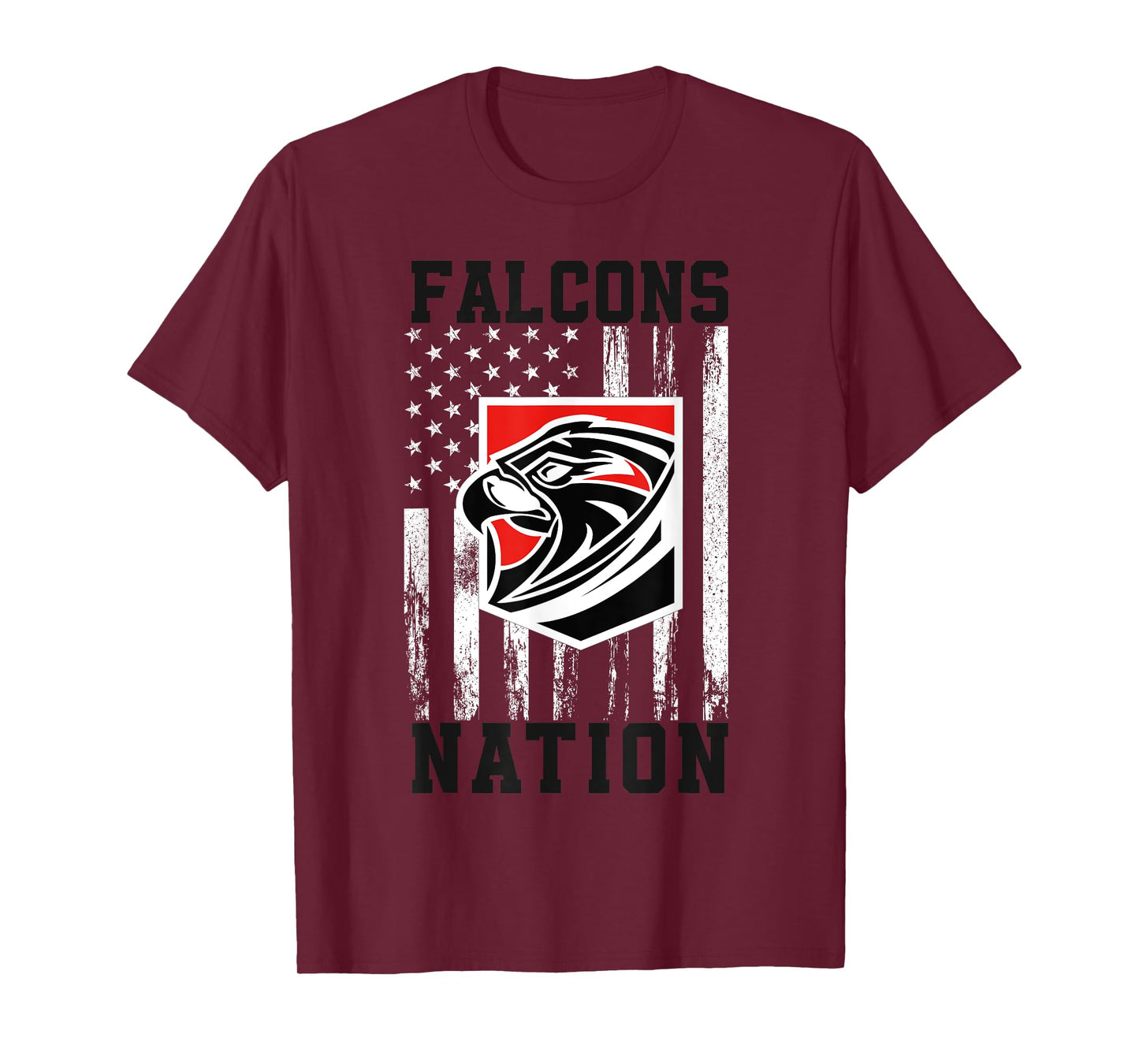 Fairfield Union Falcons Logo Nation HS T-Shirt