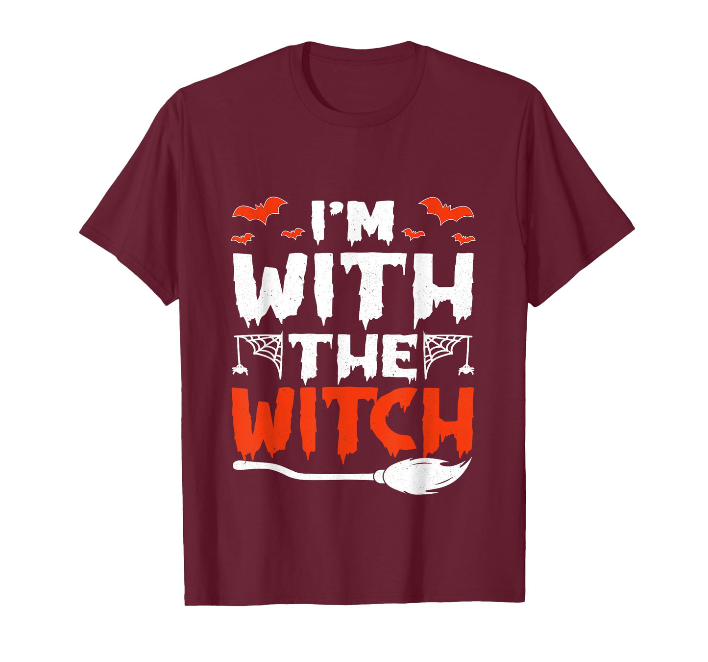 I'm with The Witch Funny Halloween Costume T-Shirt