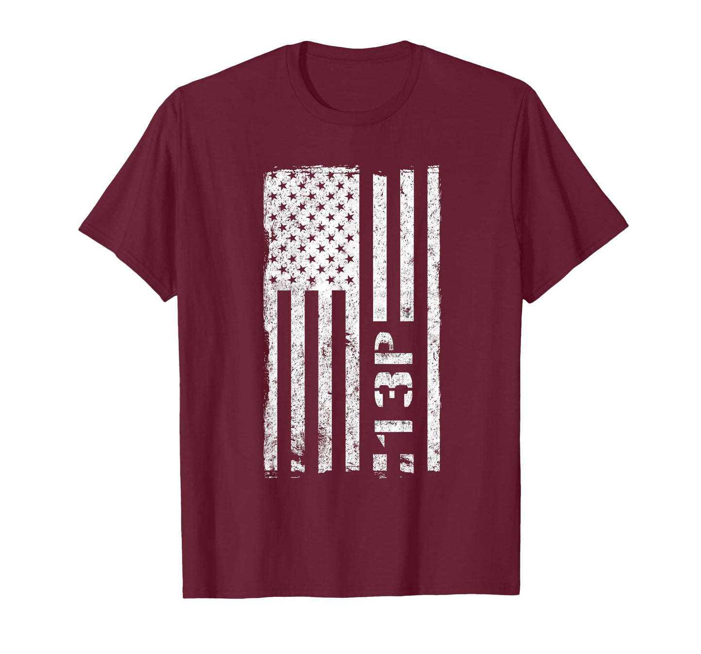 13P MLRS Operations Fire Direction Specialist Vintage Flag T-Shirt
