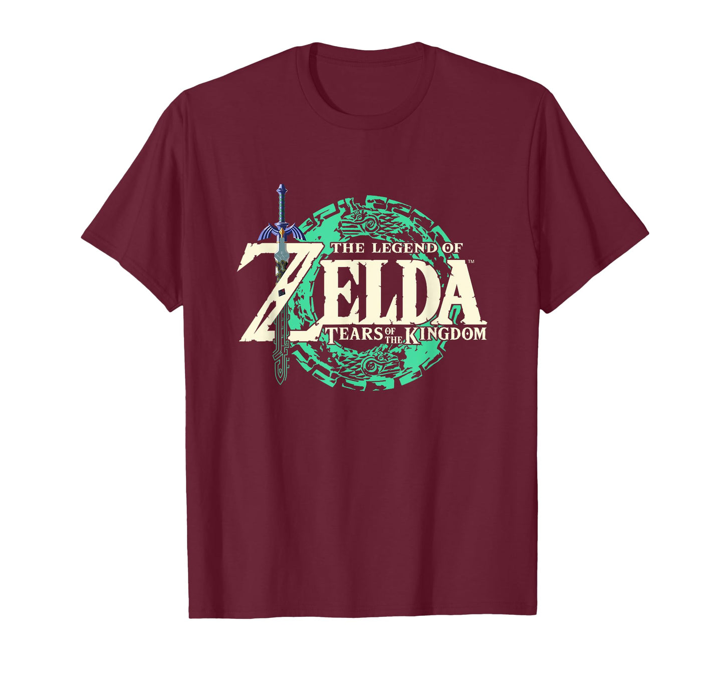 The Legend of Zelda Tears of the Kingdom Front Back Portrait T-Shirt
