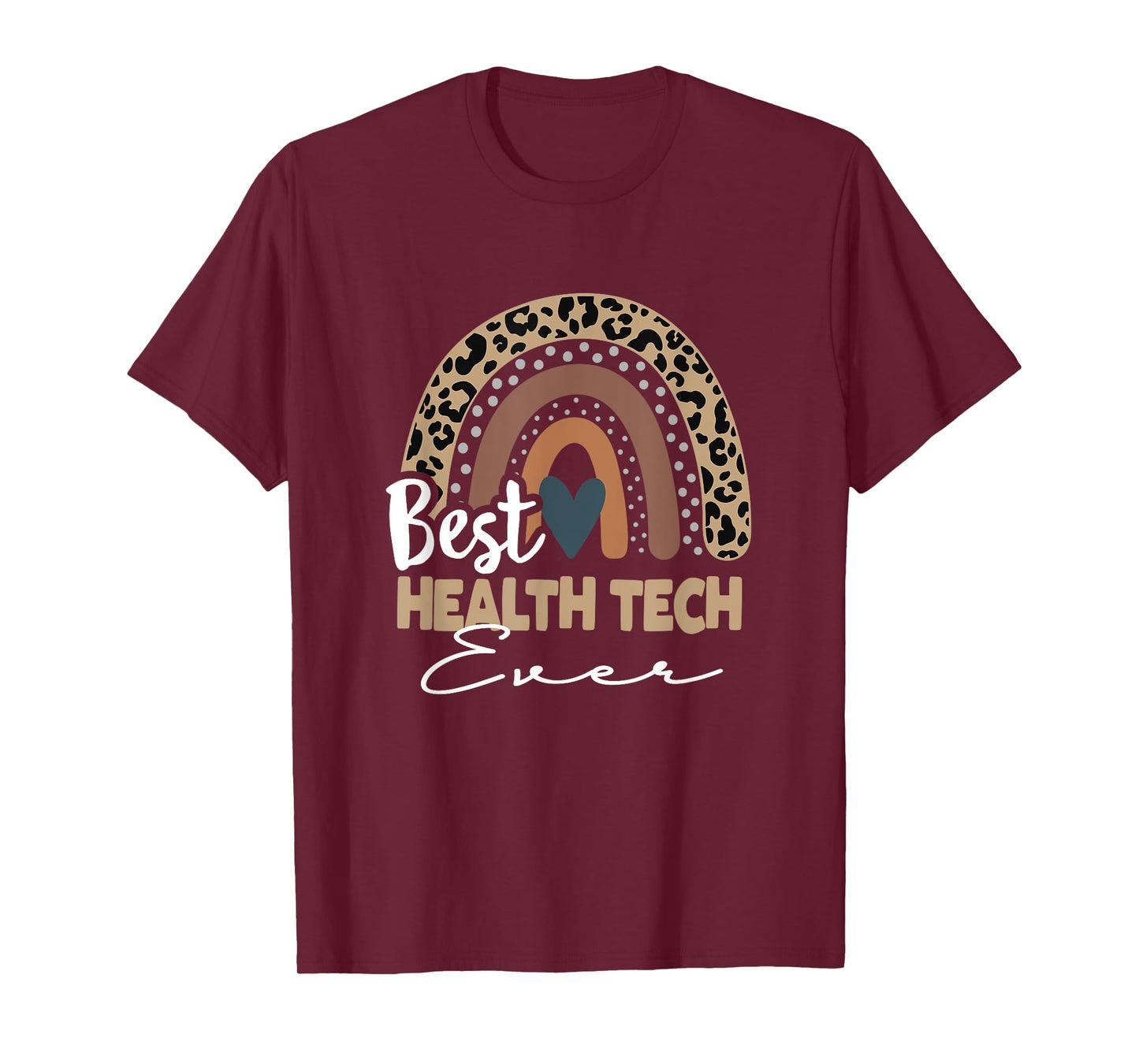 Back To School Boho Rainbow, Health Tech T-Shirt