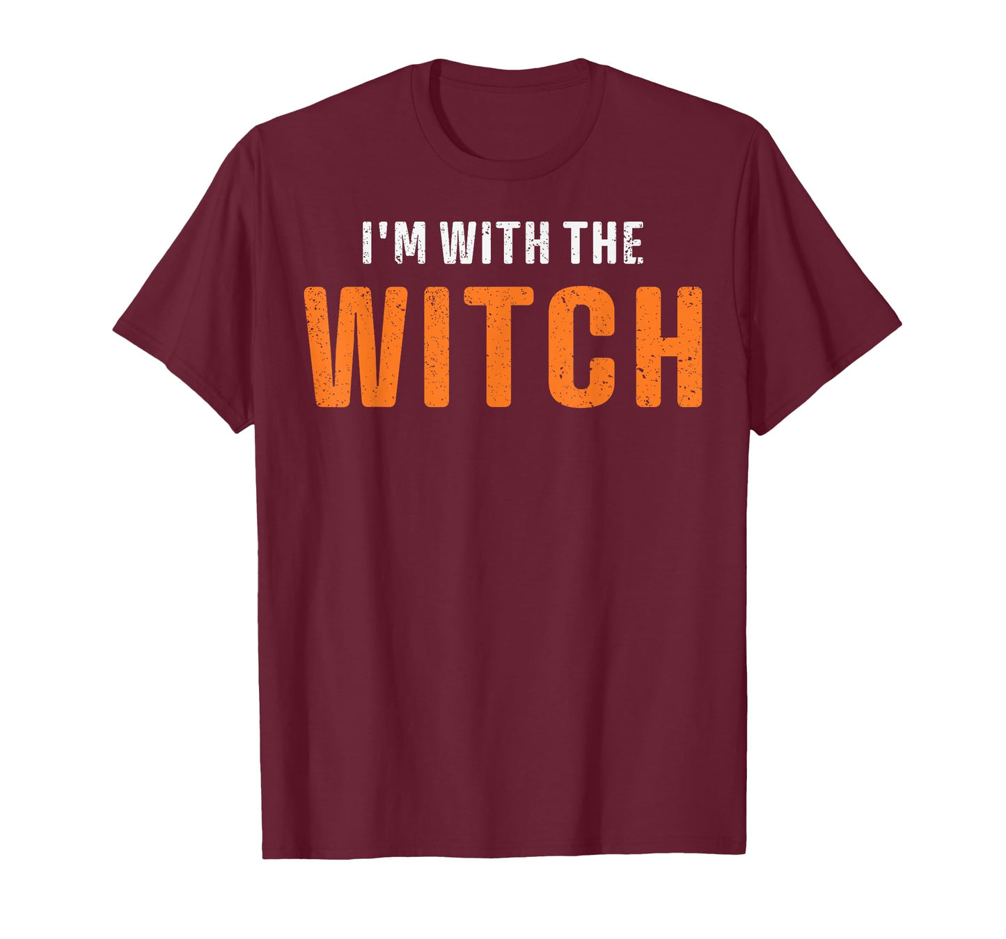 I'm with The Witch Halloween Couples Matching Party Costumes T-Shirt