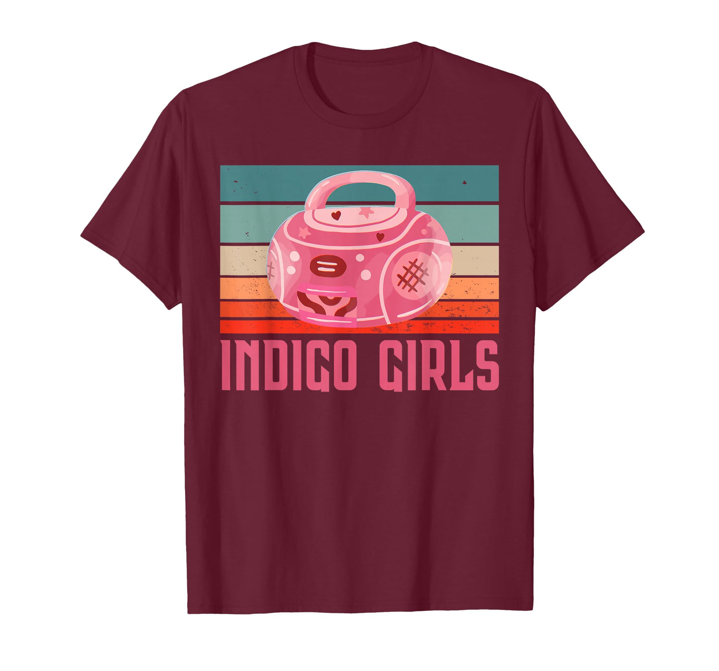 Indigo Girls Vintage Boombox T-Shirt