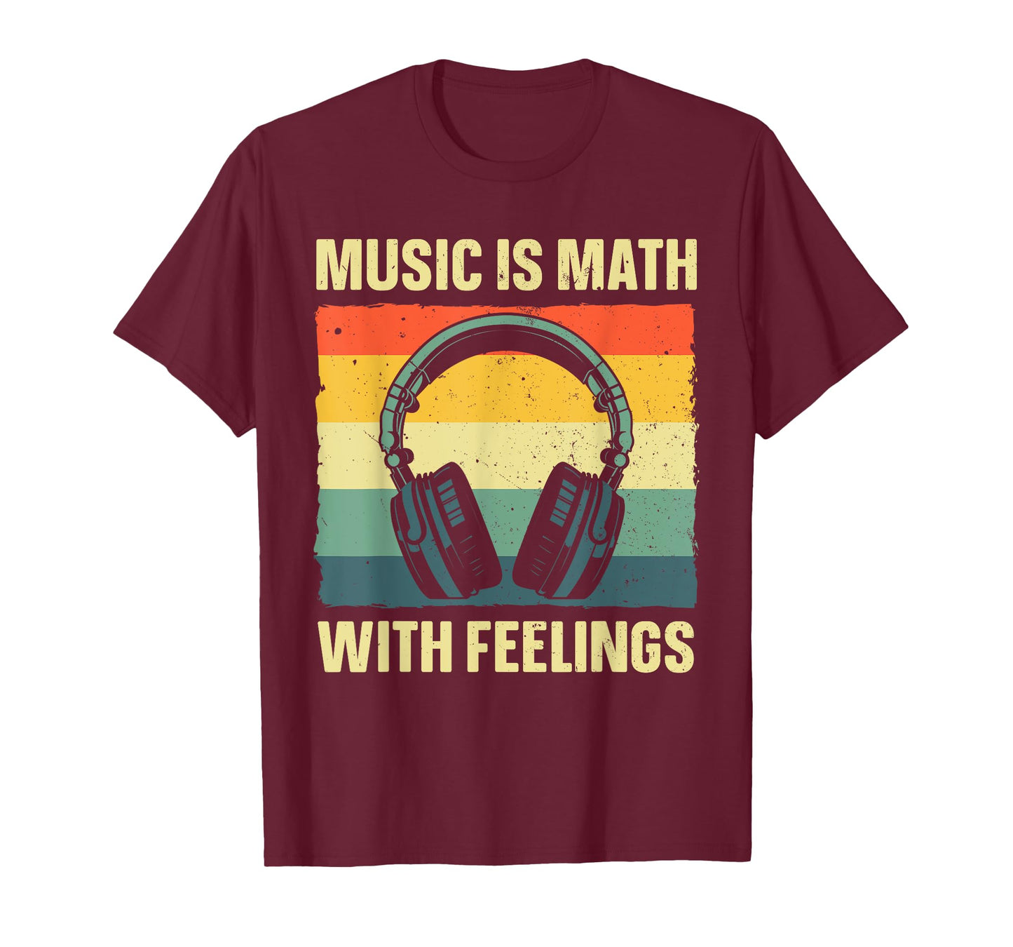 Funny Music Art For Men Women Music Teacher Themed Gag Music T-Shirt