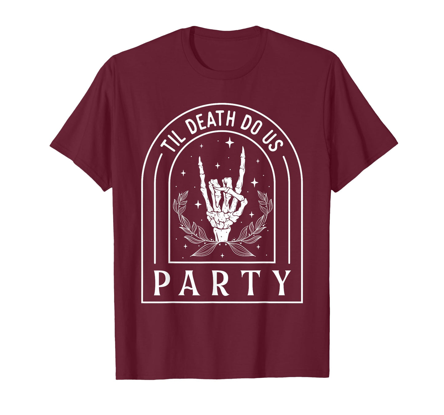 Til Death Do Us Party - Halloween Bachelor Bachelorette T-Shirt