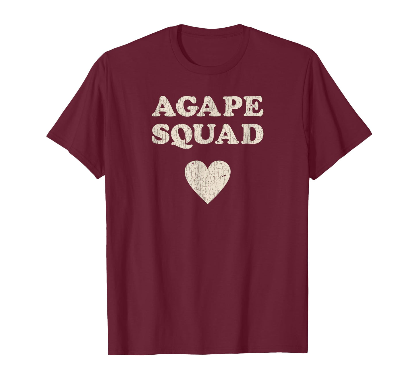 Vintage Retro Proud Christian in Jesus - Agape Squad T-Shirt