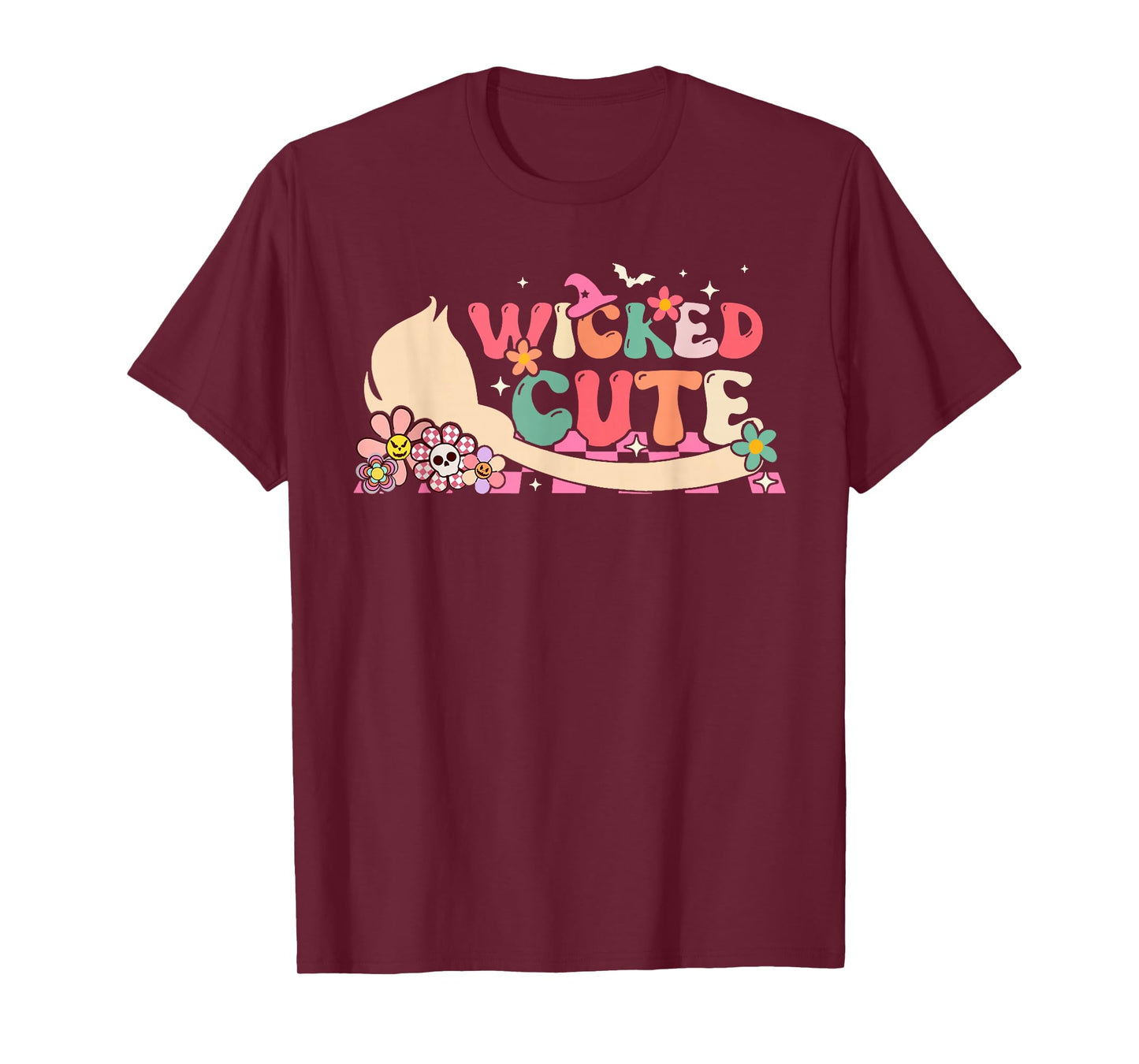 Wicked Cute Pastel Witch Halloween T-Shirt