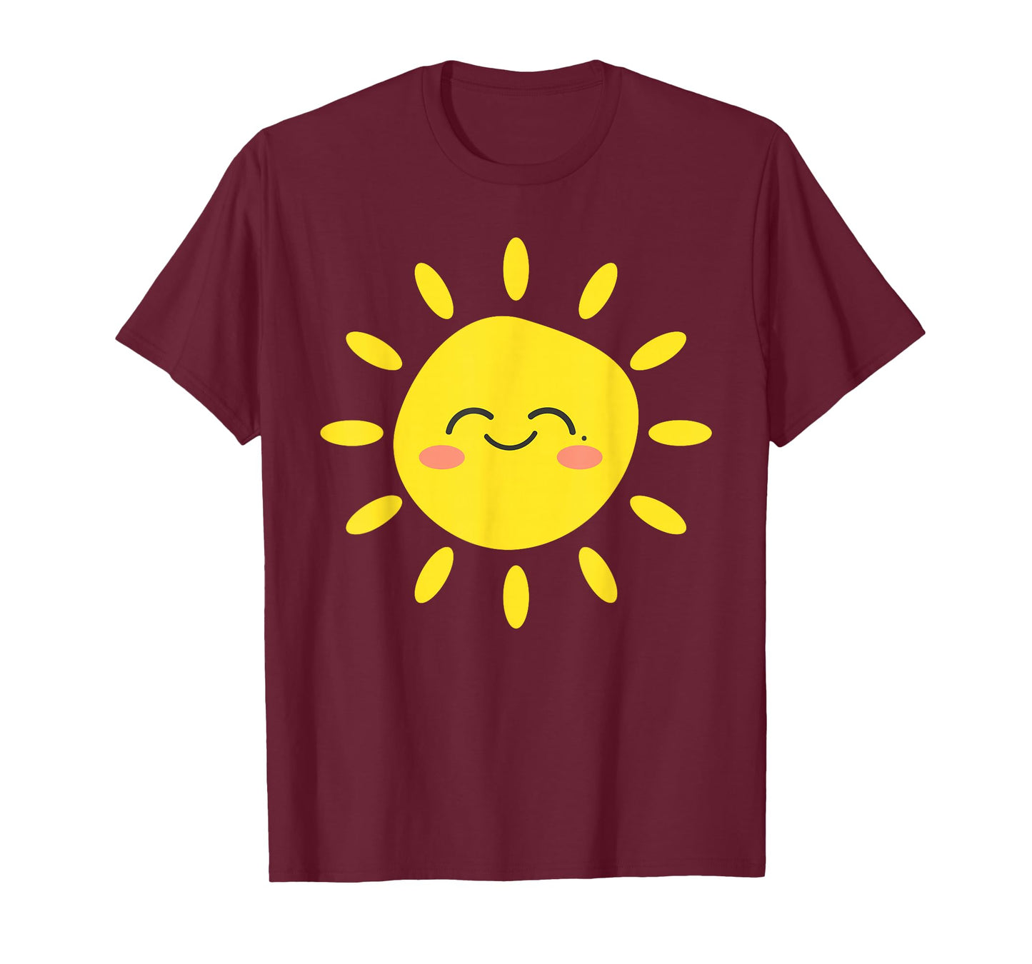 Sun Smiling Sunshine Cute Lovely Summer Love Vacation T-Shirt
