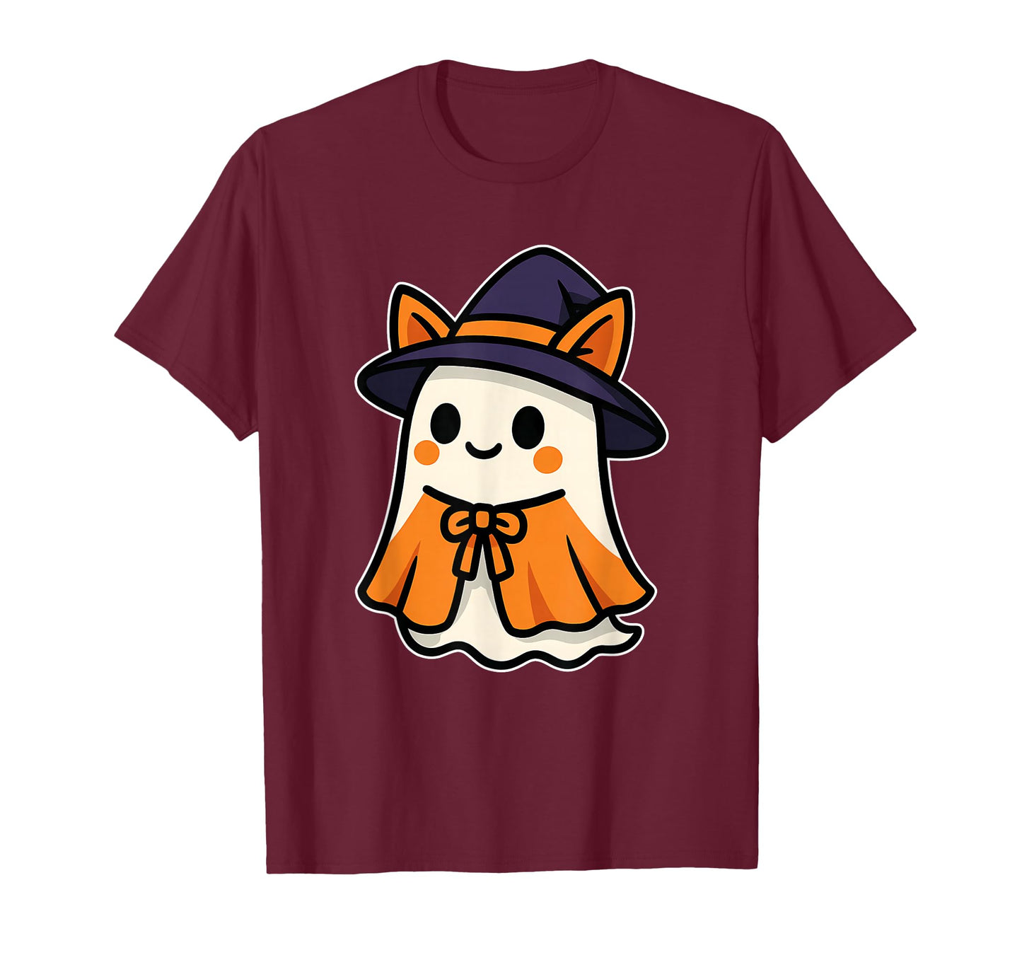 Ghost Witch with Cape T-Shirt