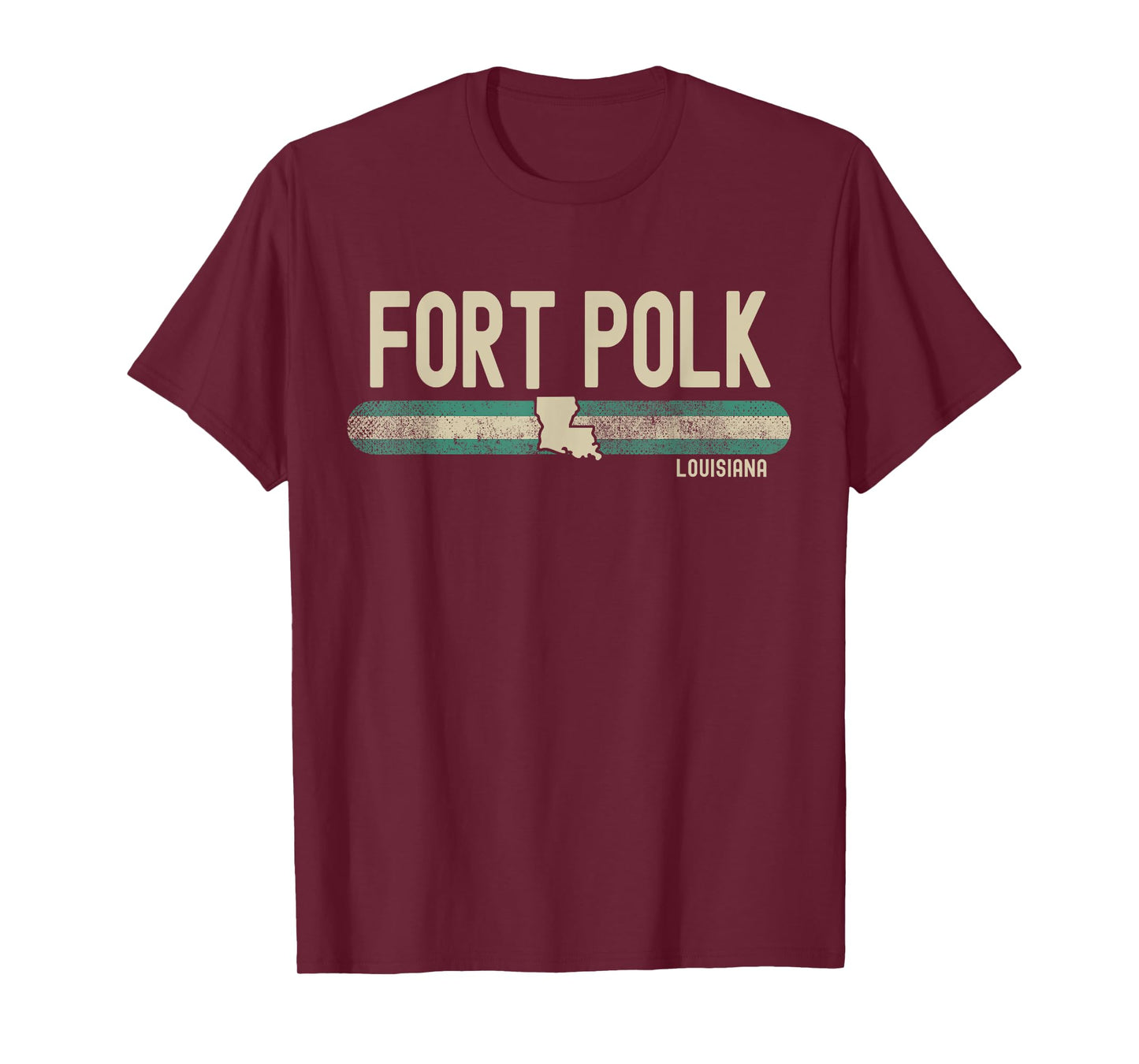 Fort Polk LA | Louisiana | Travel & 80s Style T-Shirt
