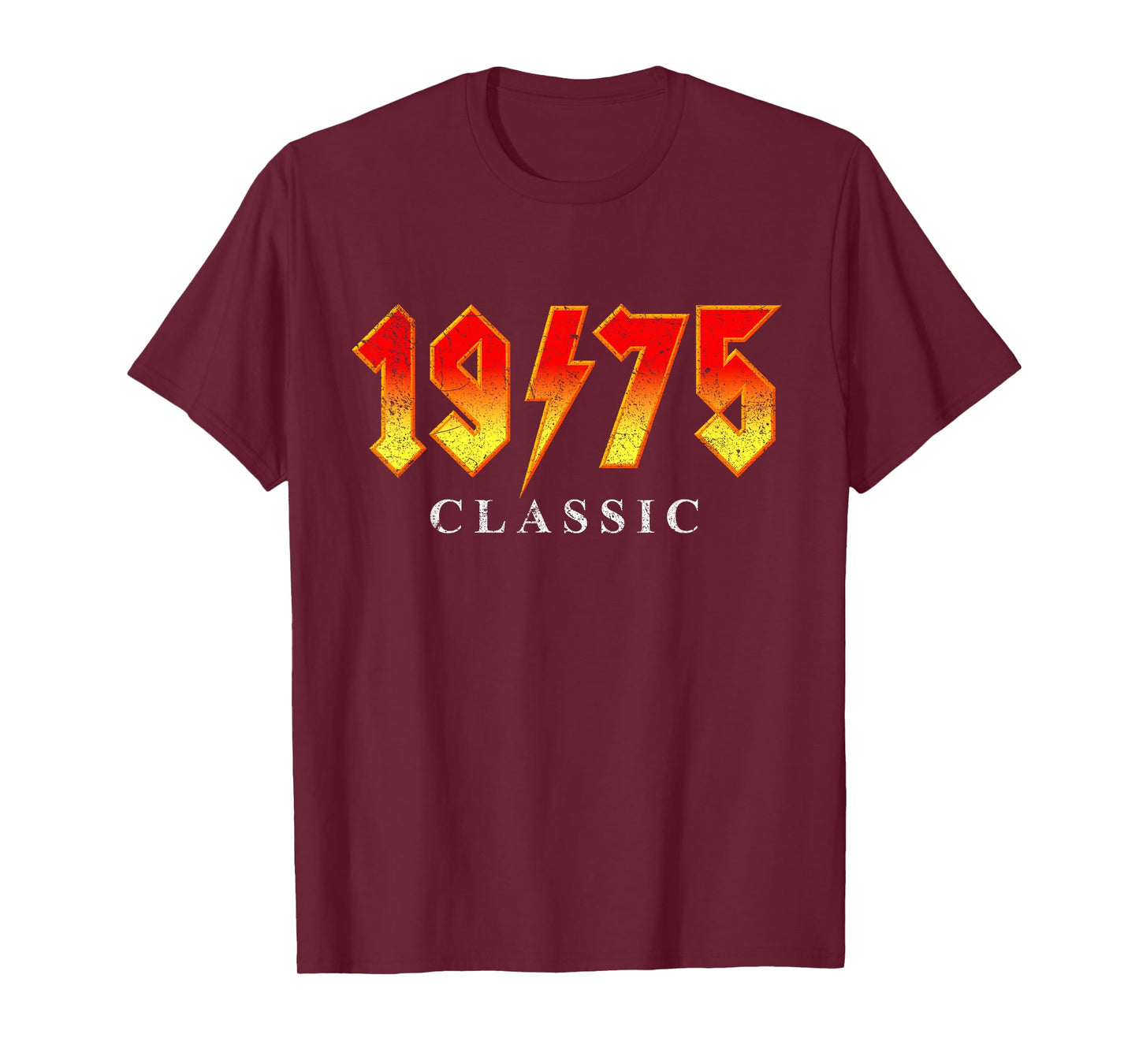 Vintage 1975 Classic Rock Legend 50 Year Old 50th Birthday T-Shirt