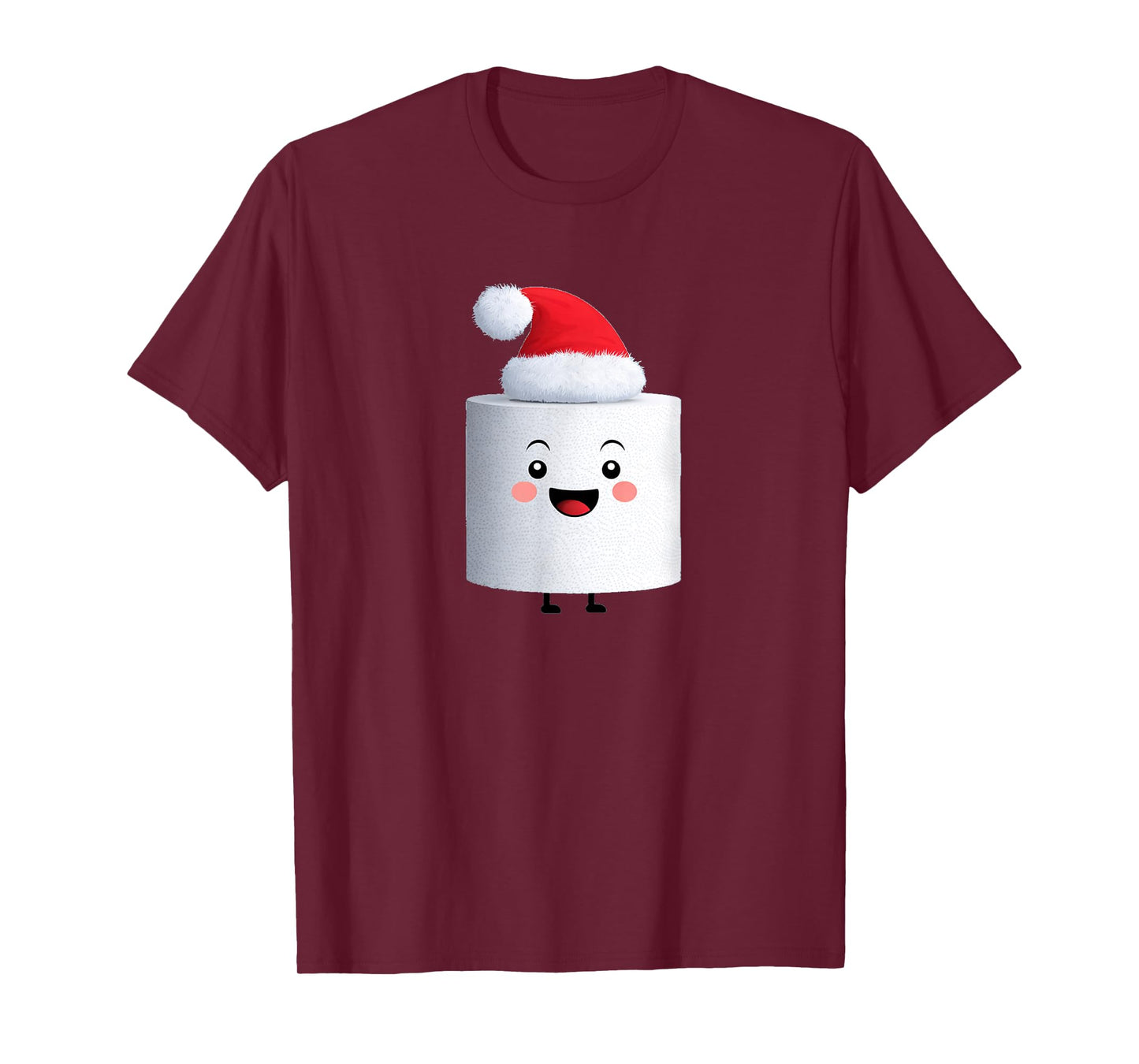 Fun Toilet Paper Xmas Costume for Boys and Girls T-Shirt