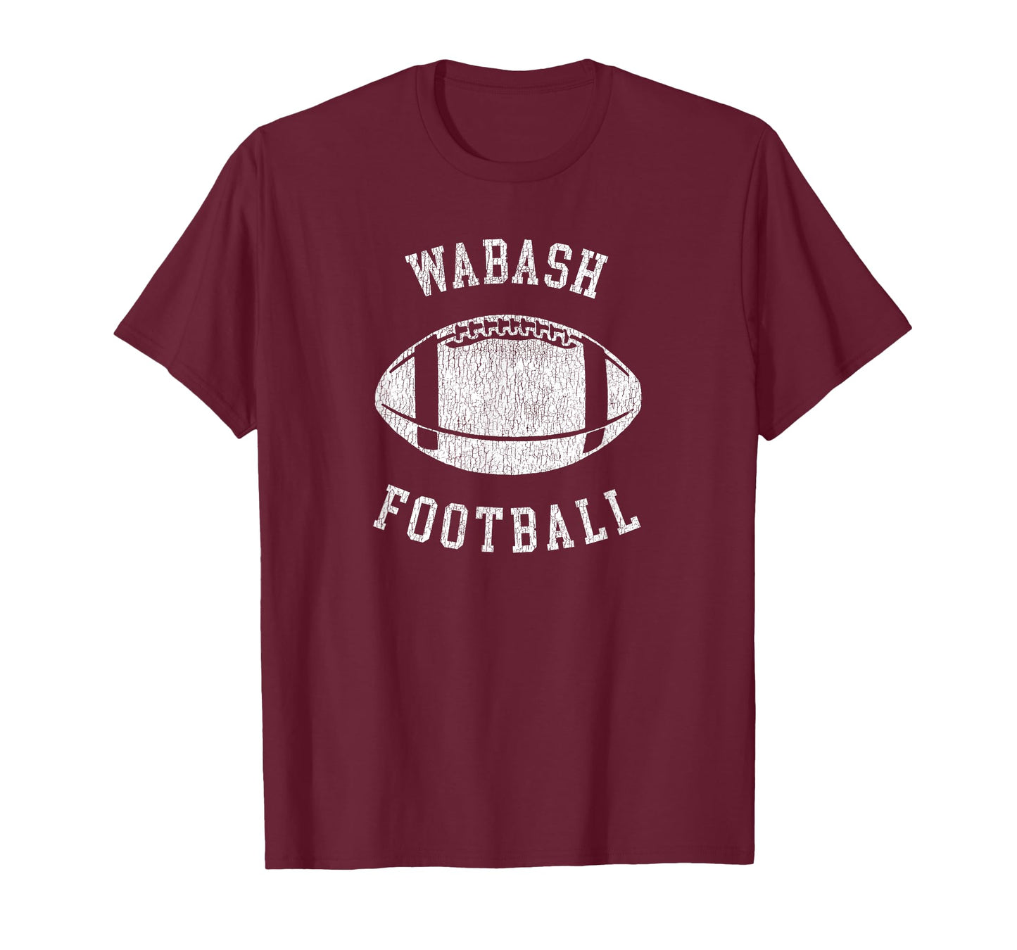 Wabash Football Distressed Vintage 80's Throwback Classic T-Shirt