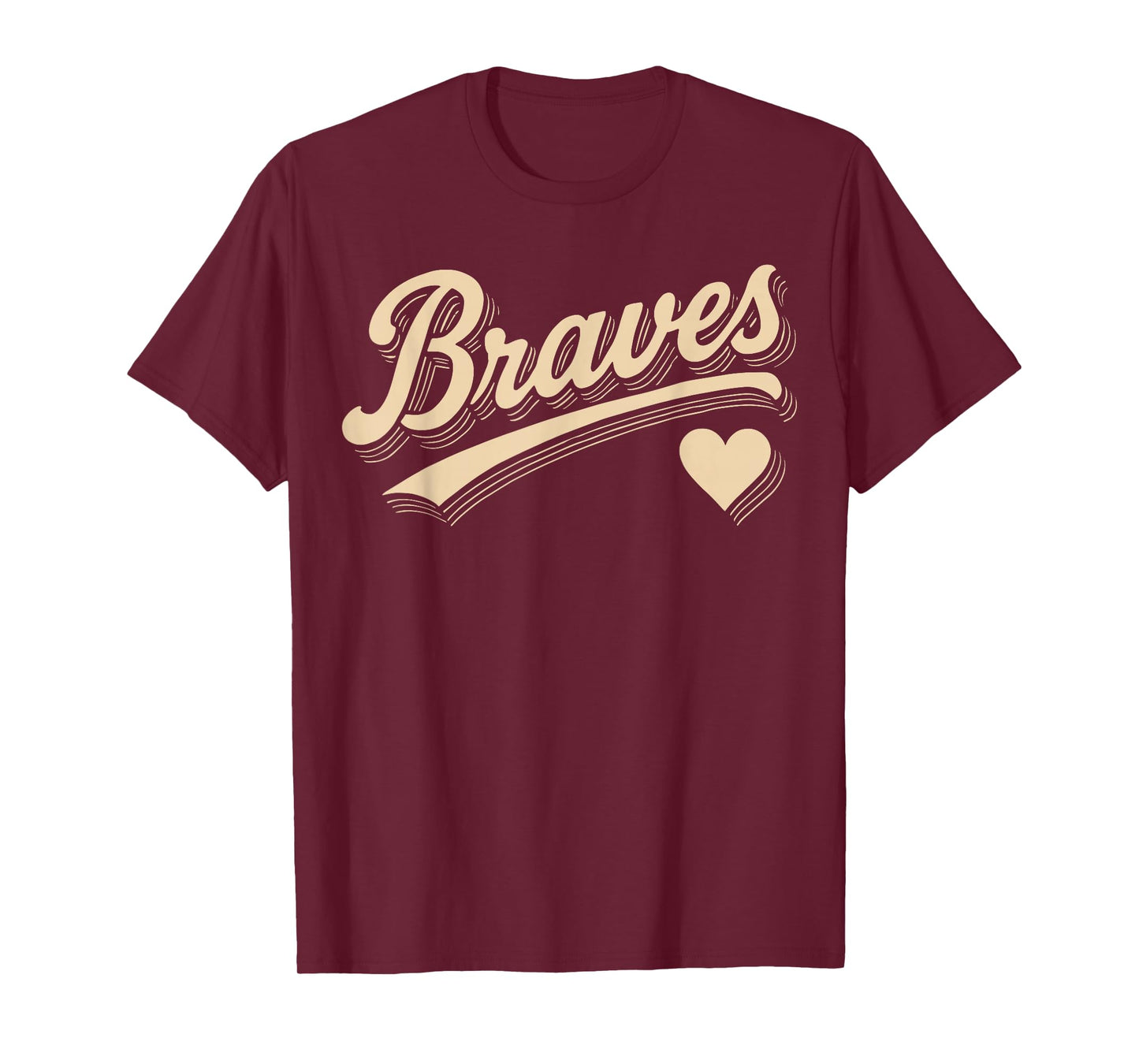 Retro Braves Last Name Thowback Gifts For Men Women Kids T-Shirt