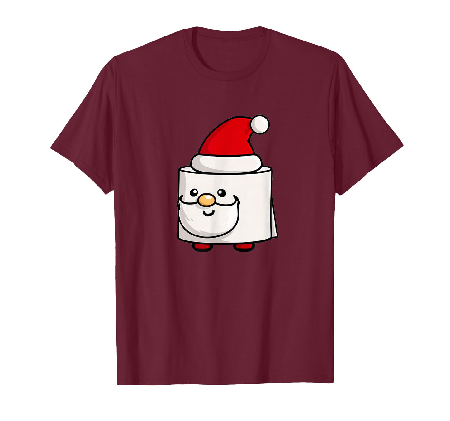 Xmas Toilet Paper Costume in Santa Claus Style T-Shirt