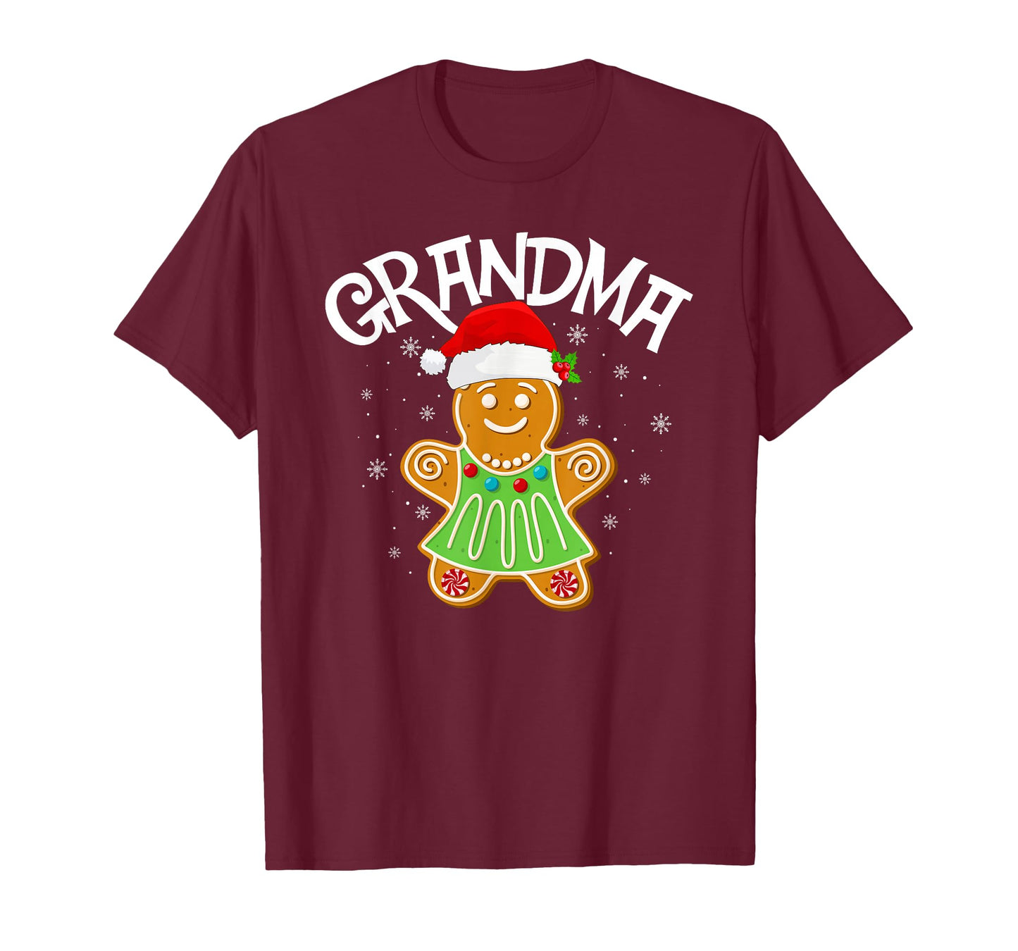 Cookie Baking Matching Family Gingerbread Grandma Christmas T-Shirt