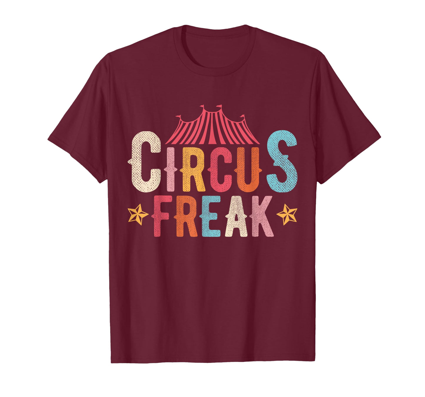Circus Freak Circus Enthusiast Performers Vintage Retro T-Shirt