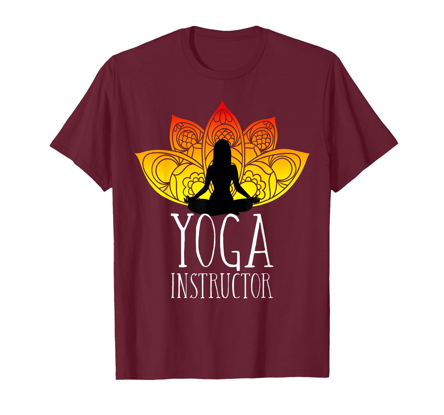 Yoga Instructor Trainer Teacher Namaste Zen Mindfulness Yoga Men Women T-Shirt