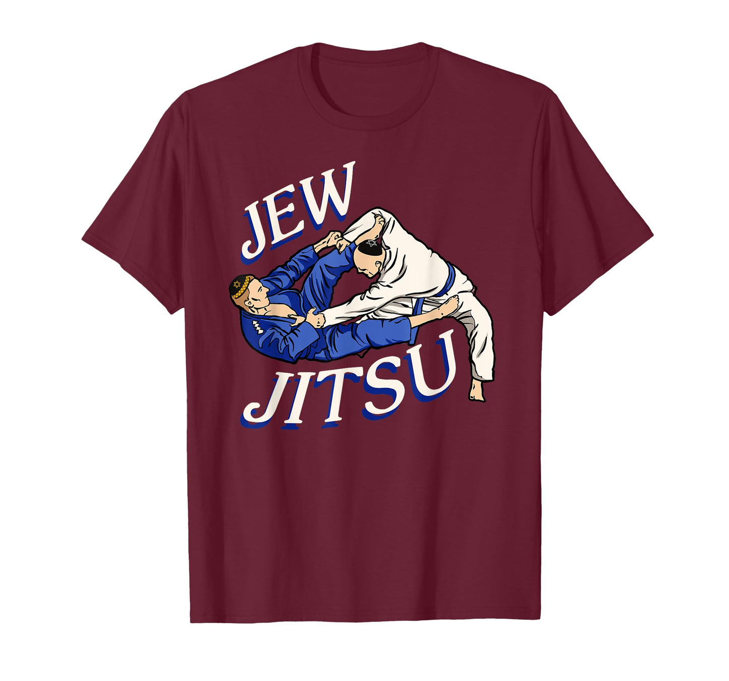 Funny Fighting Tshirt Jew Jitsu Mixed Martial Arts T-Shirt