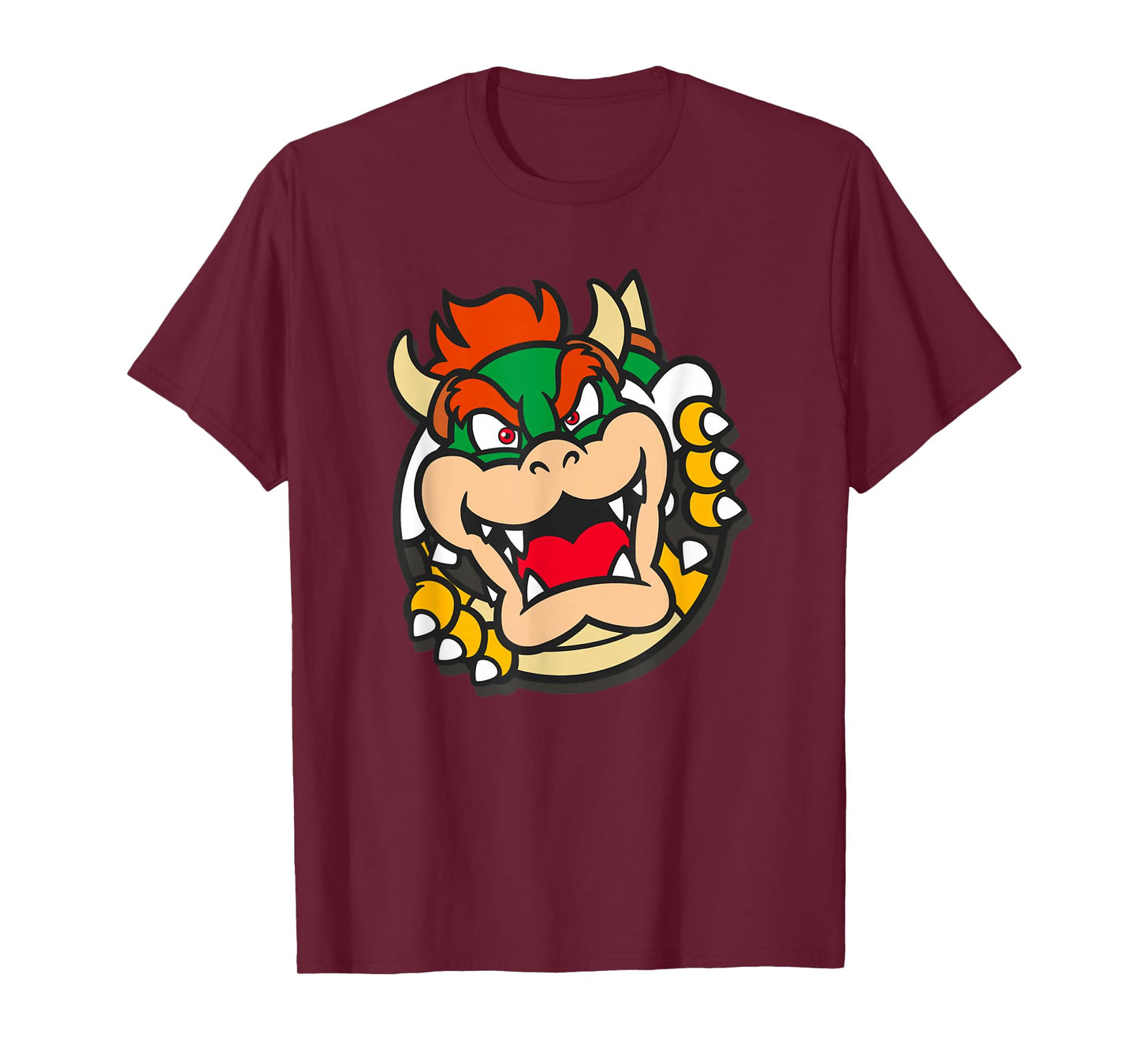 Super Mario Bowser Koopa Pop Out Portrait T-Shirt
