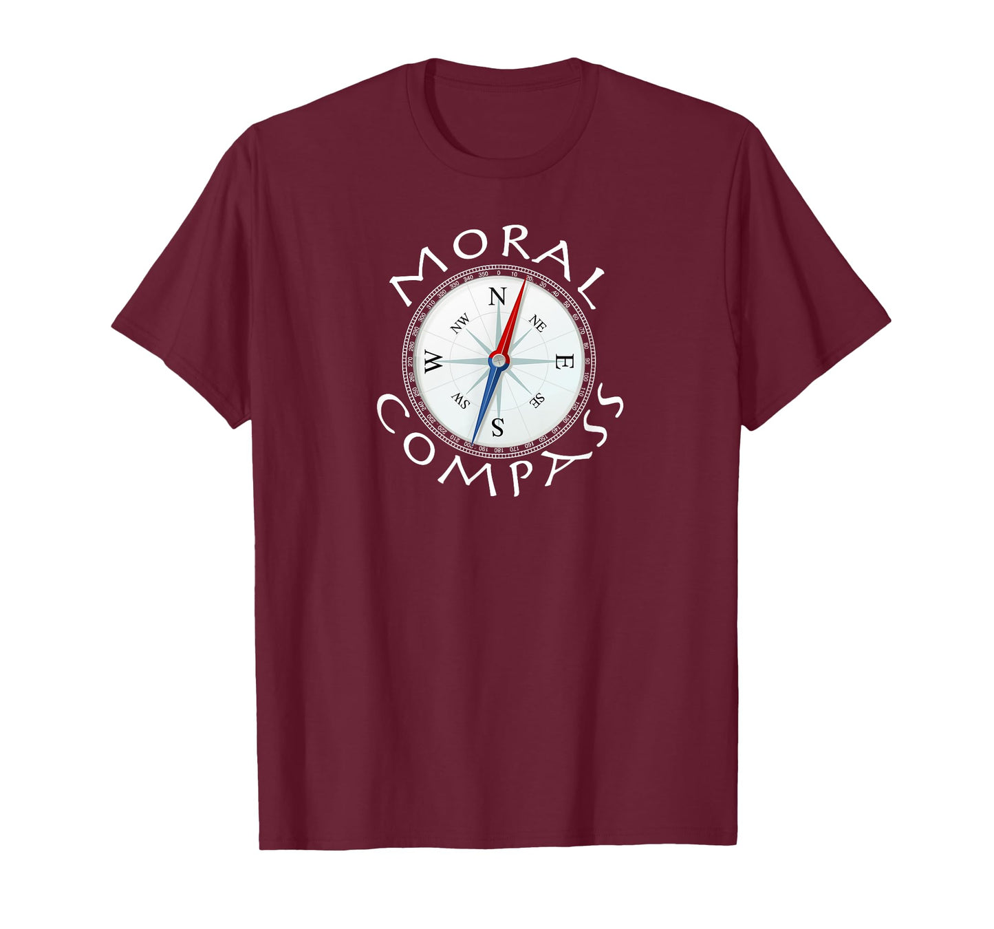 Moral Compass Tshirt Core Principles Standards Tee Shirt T-Shirt