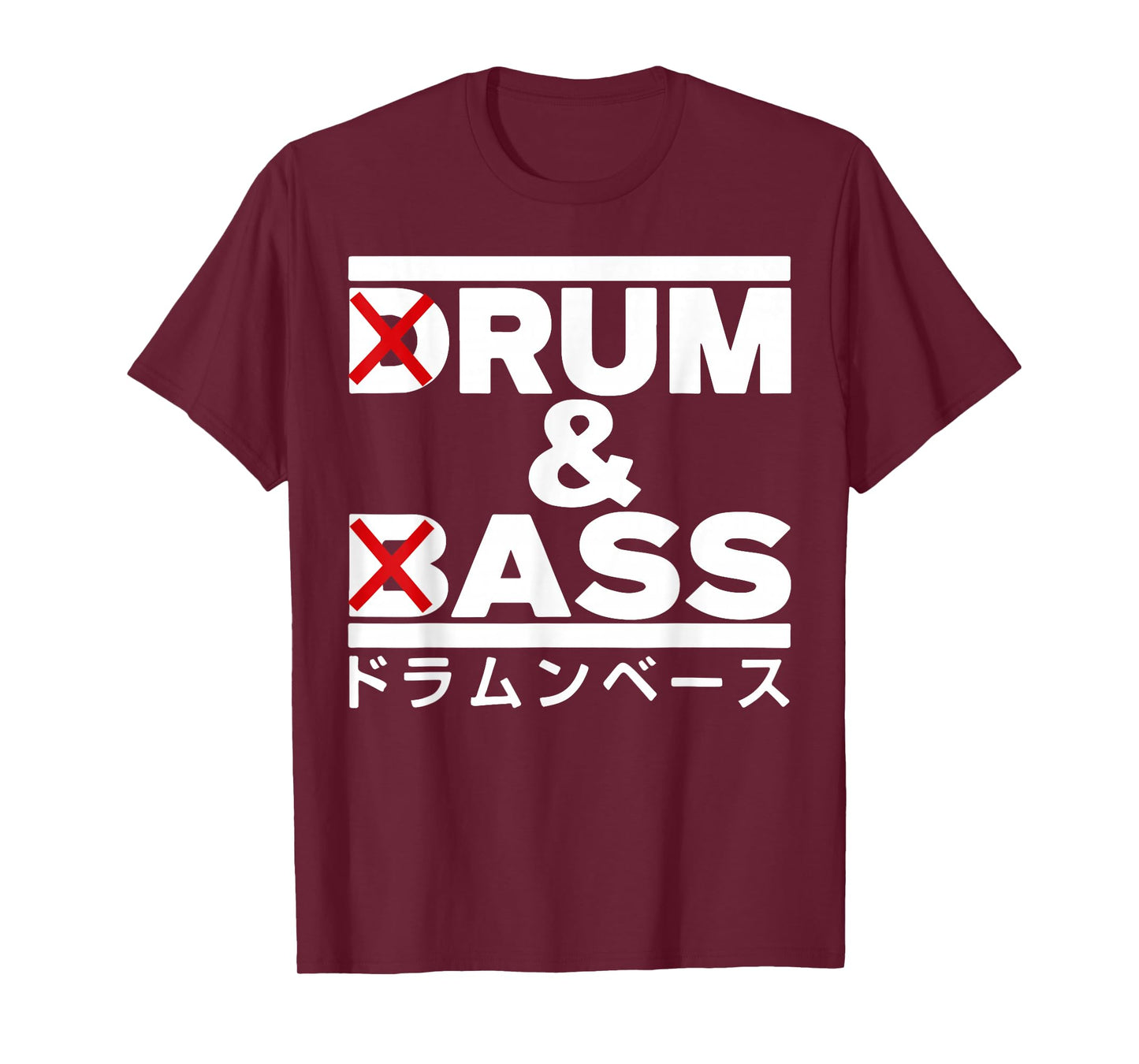 Rum And Ass Funny Drum And Bass T-Shirt