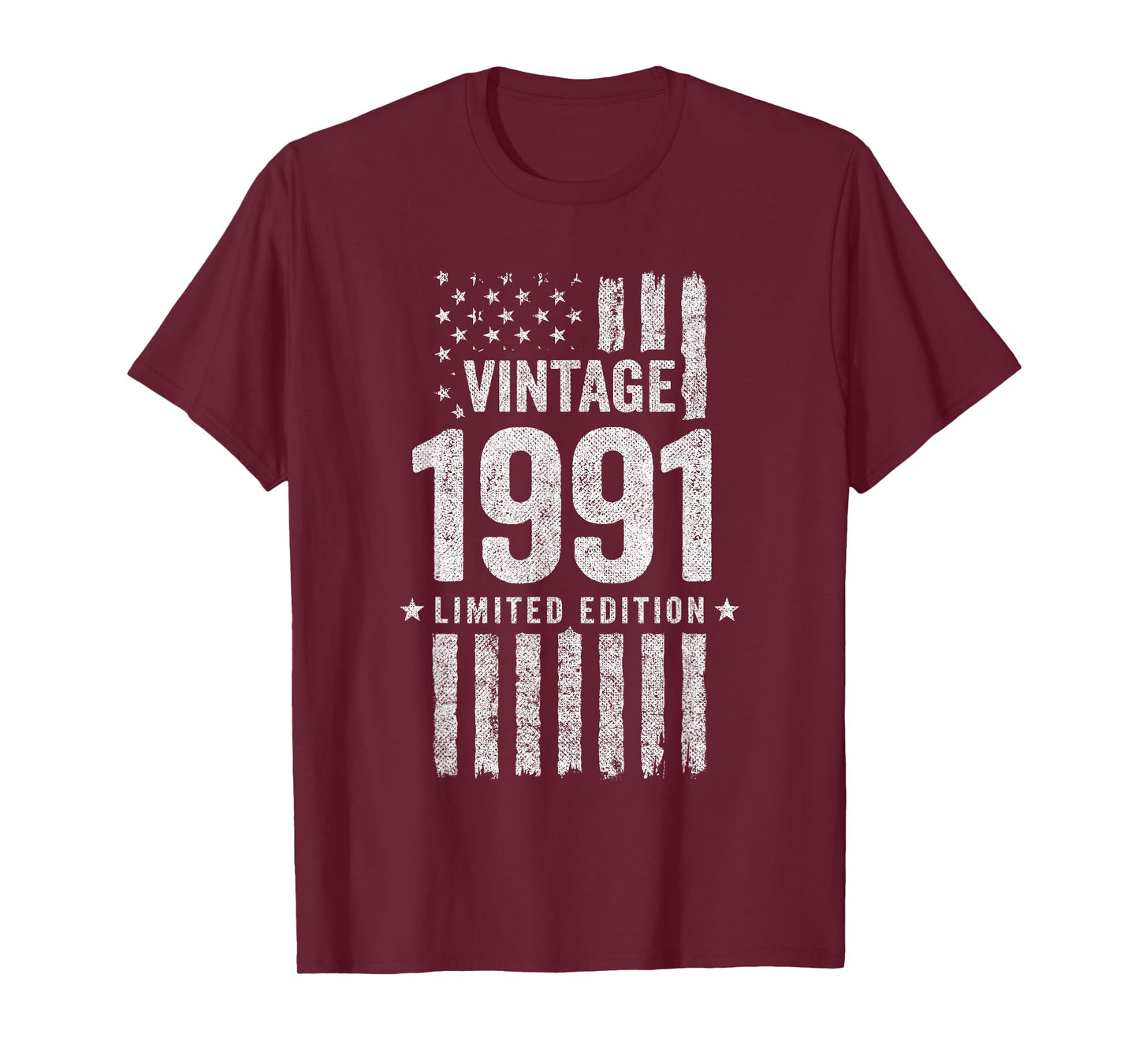 1991 Birthday - Born in 1991 - Limited Edition Vintage 1991 T-Shirt