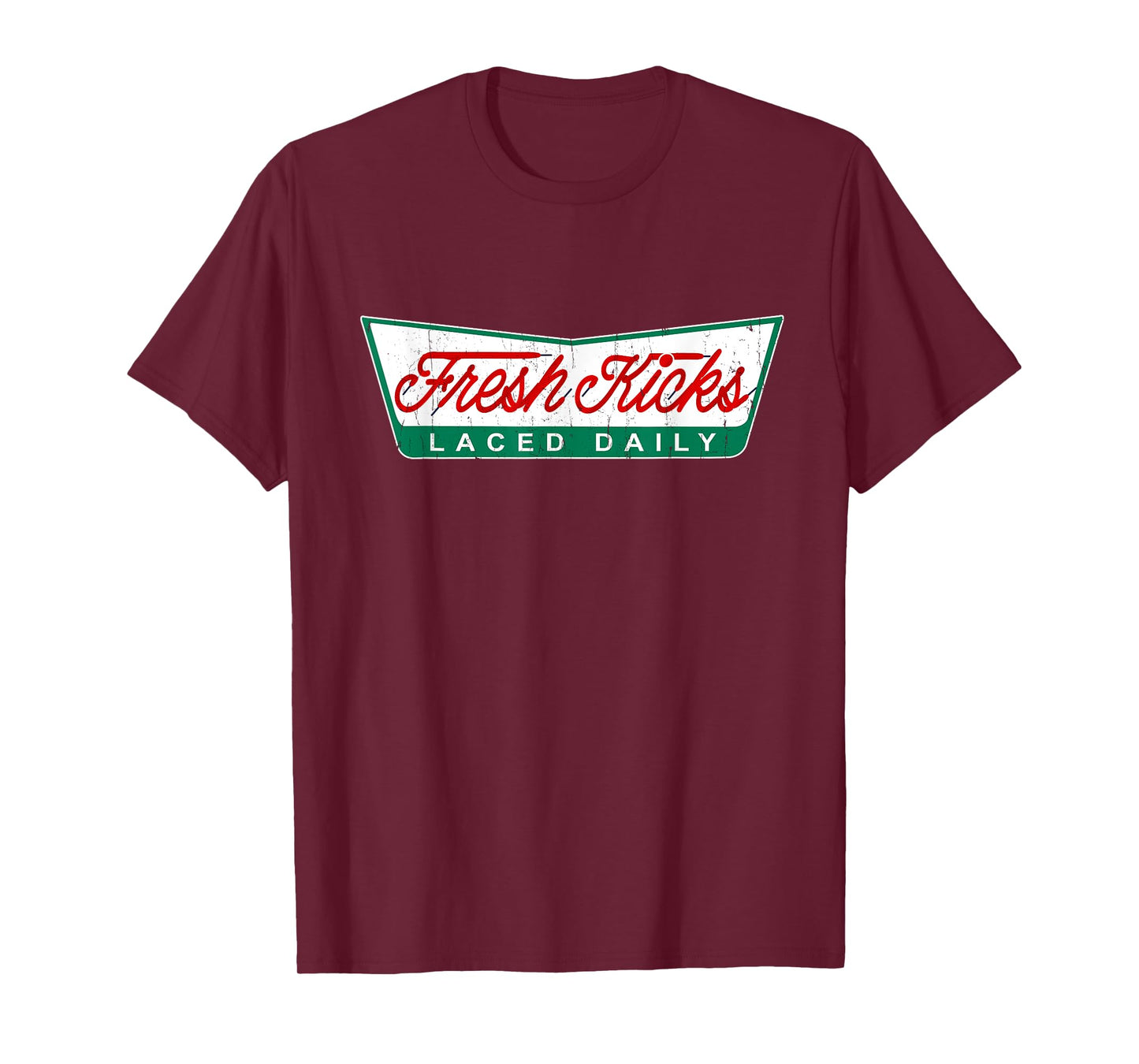 Sneaker Sauce Apparel Fresh Kicks Laced Daily Unisex-Adults Black Short Sleeve T-Shirt S