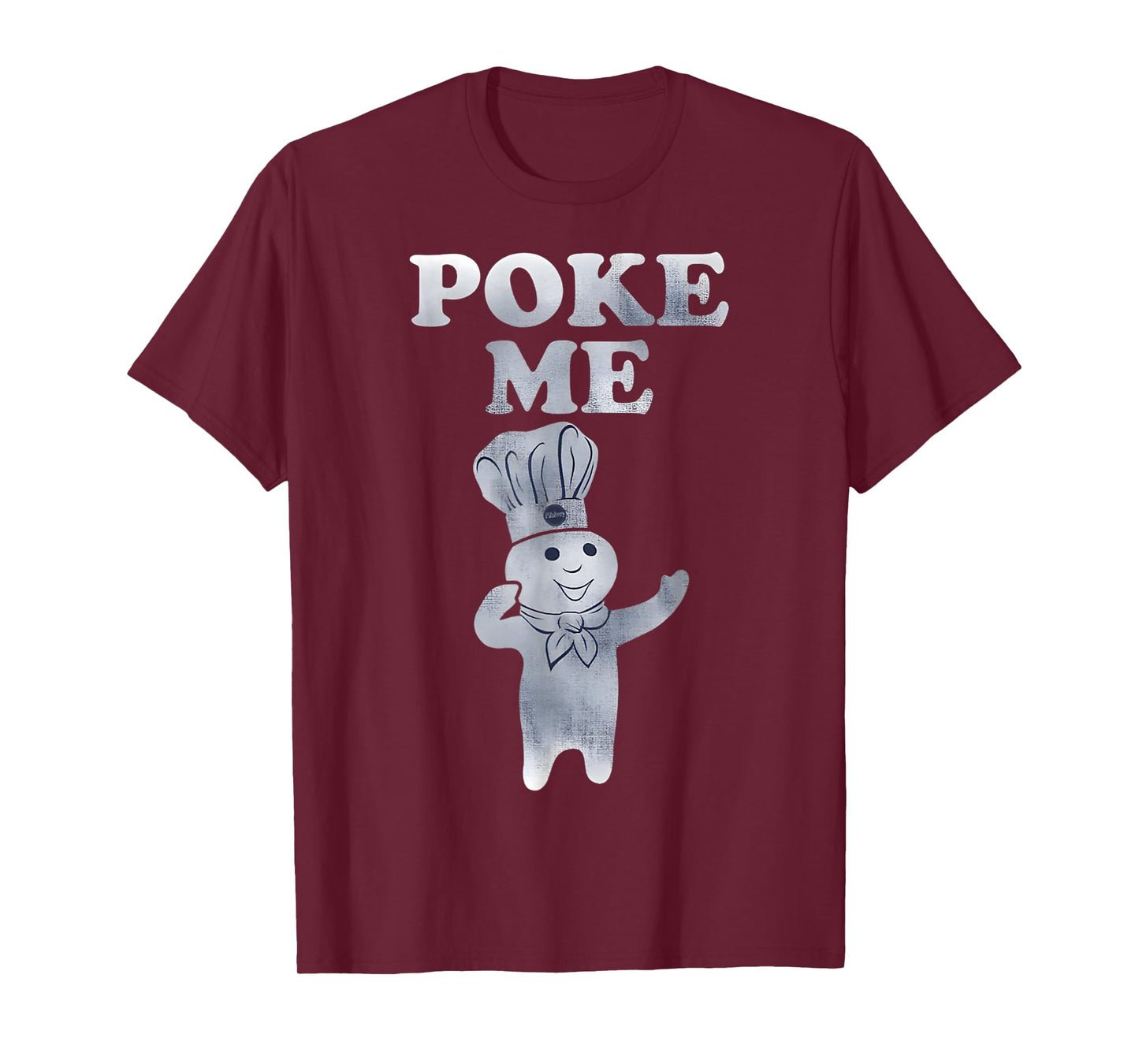 Pillsbury Doughboy Poke Me Costume T-Shirt
