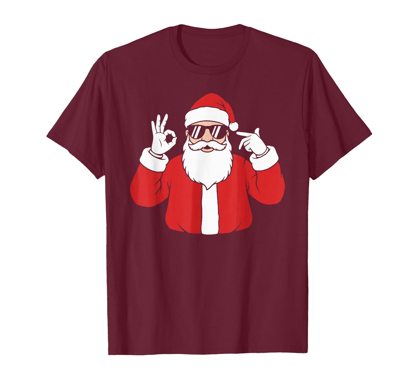 Santa Number 67 Gen Alpha Slang Meme Funny Christmas T-Shirt