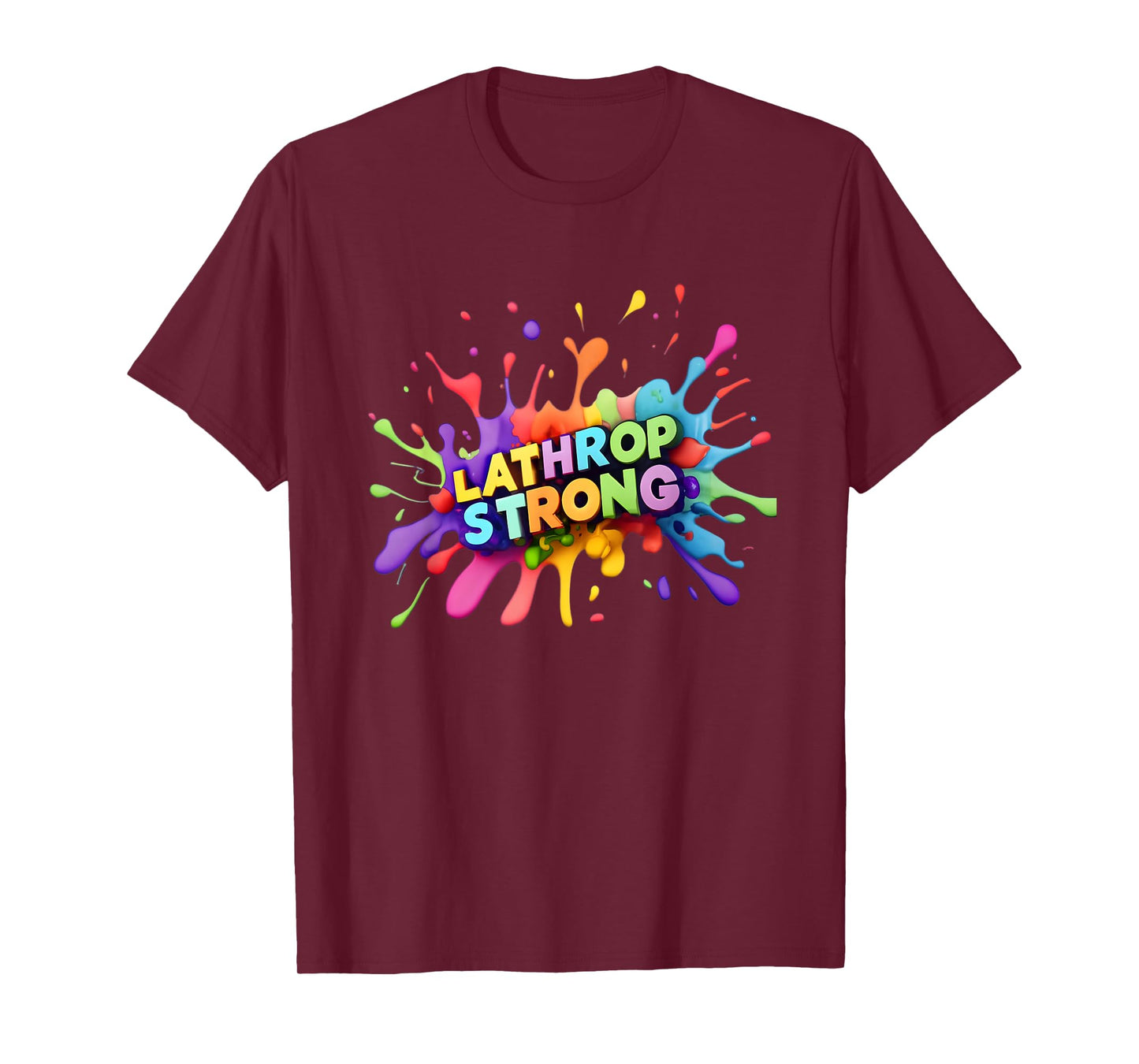 Lathrop Strong Colour Burst T-Shirt